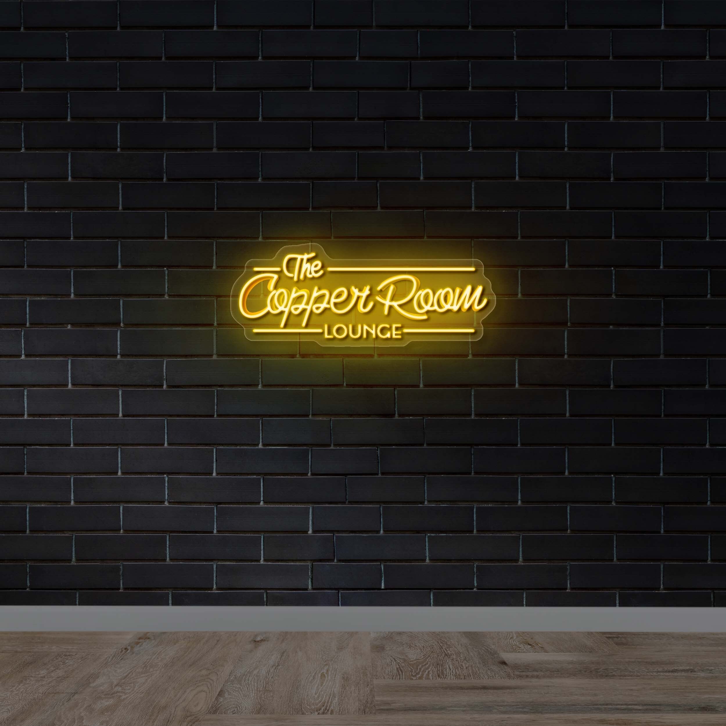 COPPER ROOM LOUNGE – Premium Neon Artwork