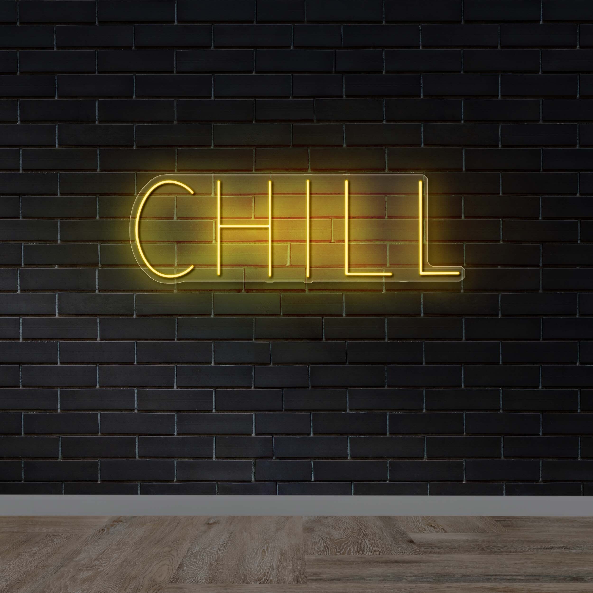 CHILL - Premium Neon Artwork