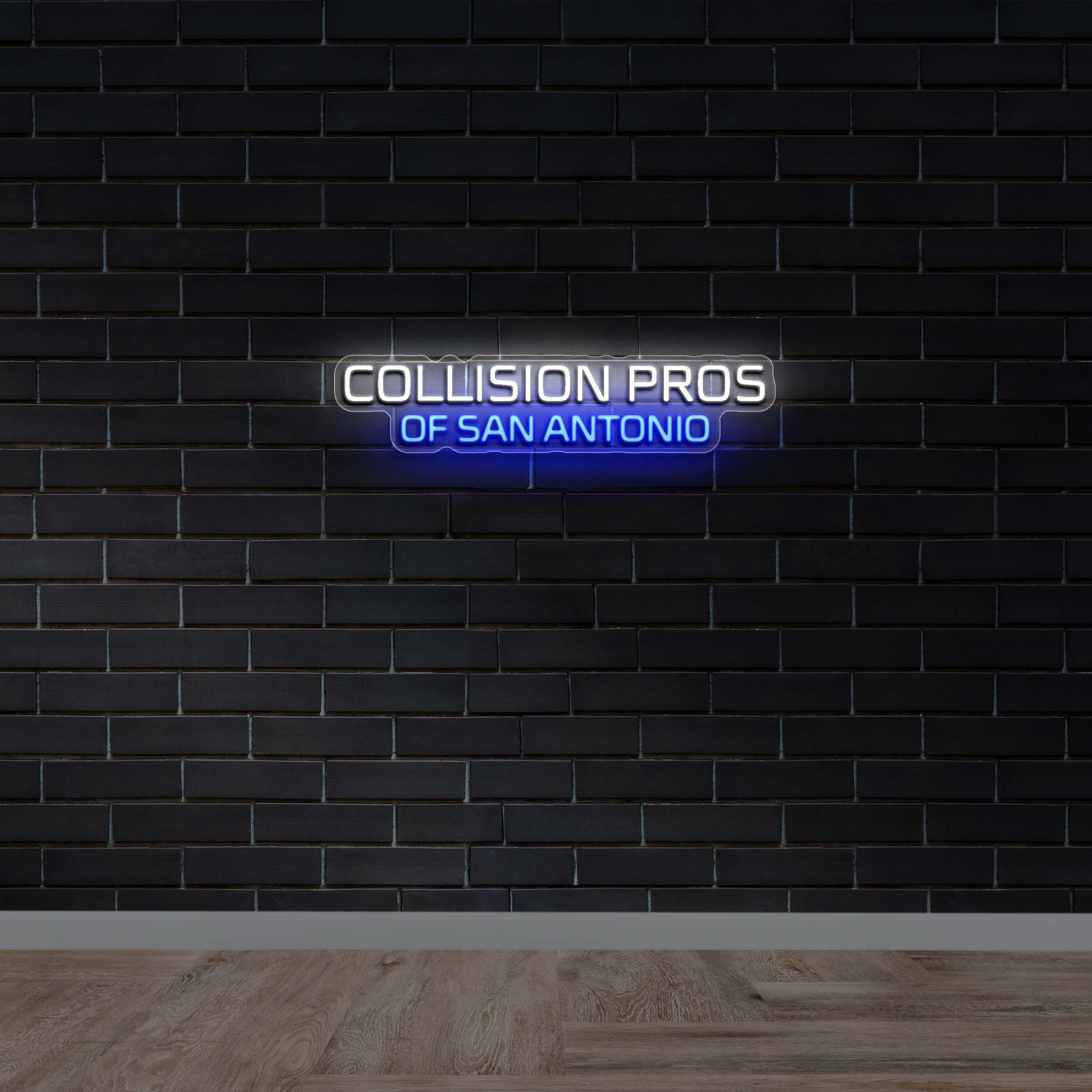 COLLISION PROS - Premium Neon Artwork