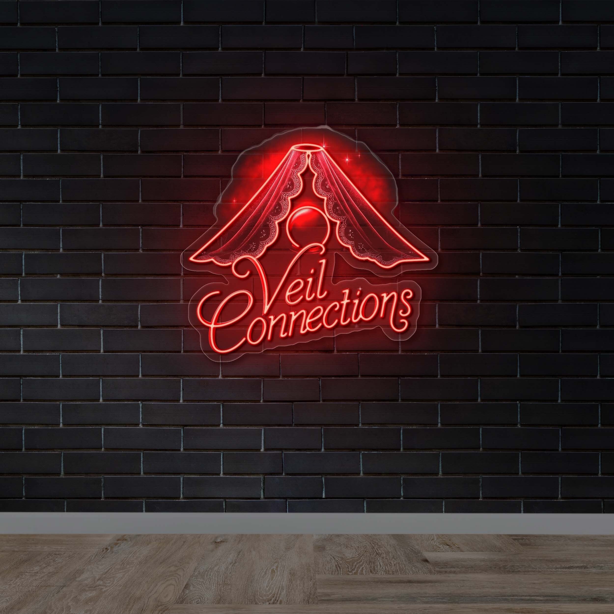 VEIL CONNECTIONS - Premium Neon Artwork