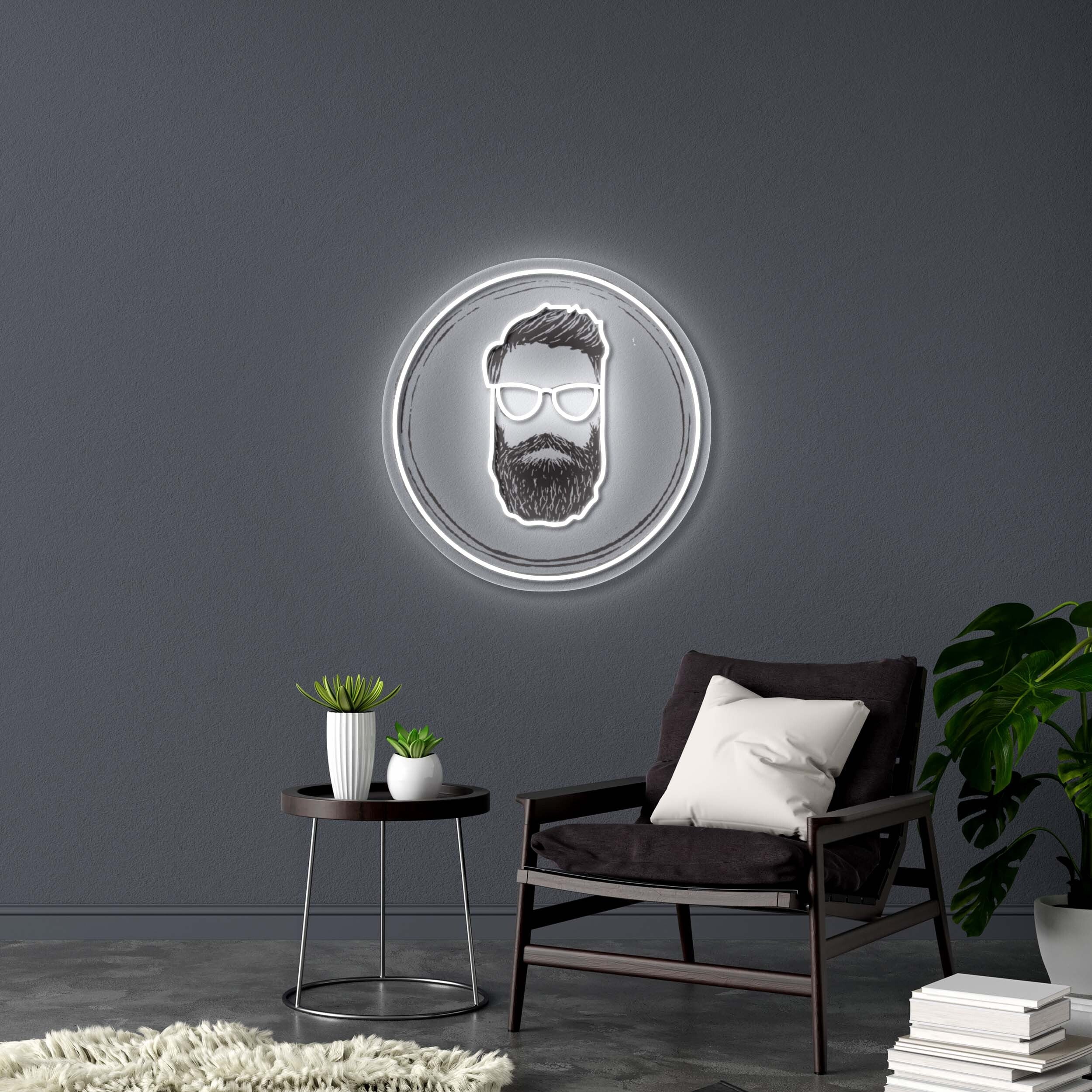 JOSH VARNER CONSULTING logo - Premium Neon Artwork