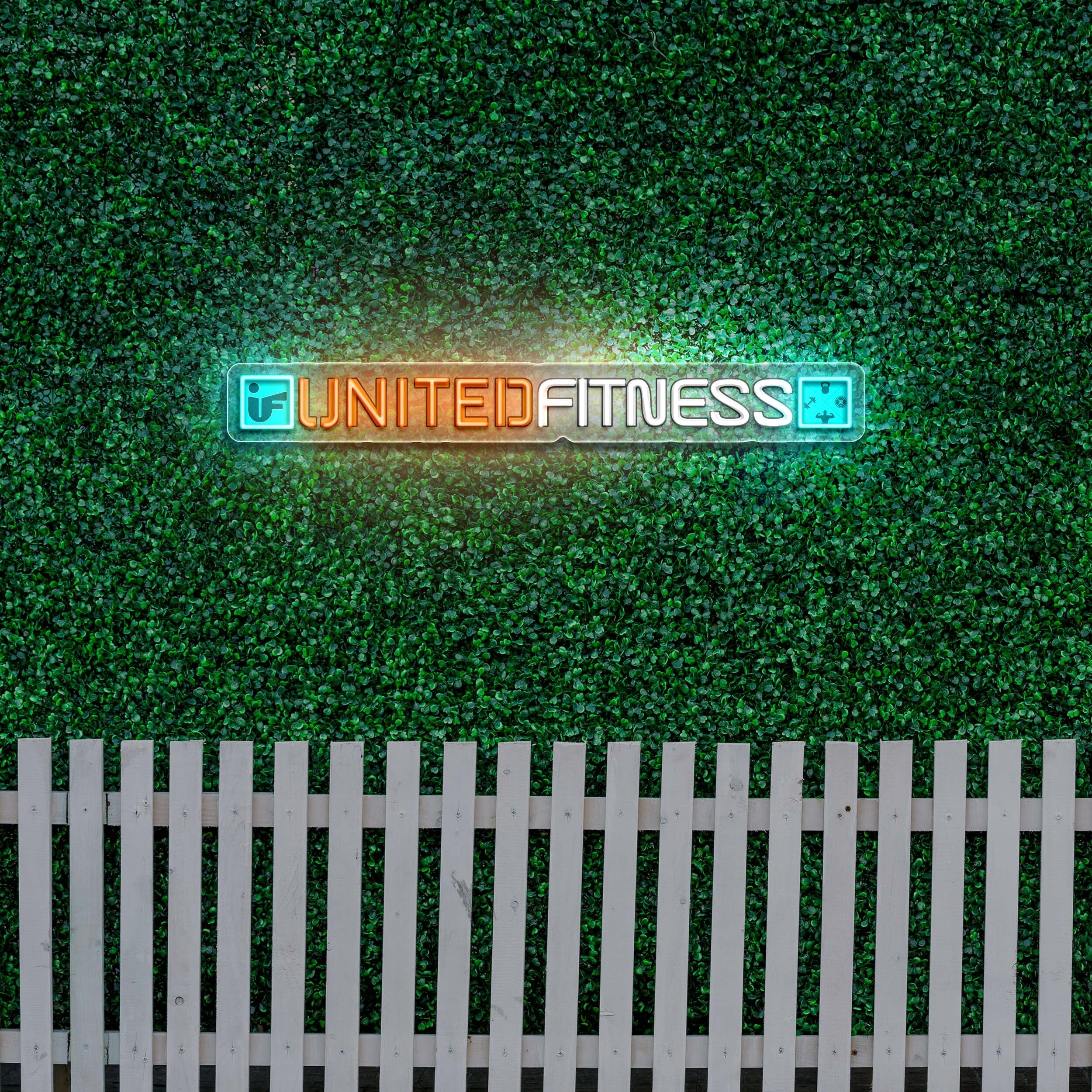 UNITED FITNESS - Premium Neon Artwork