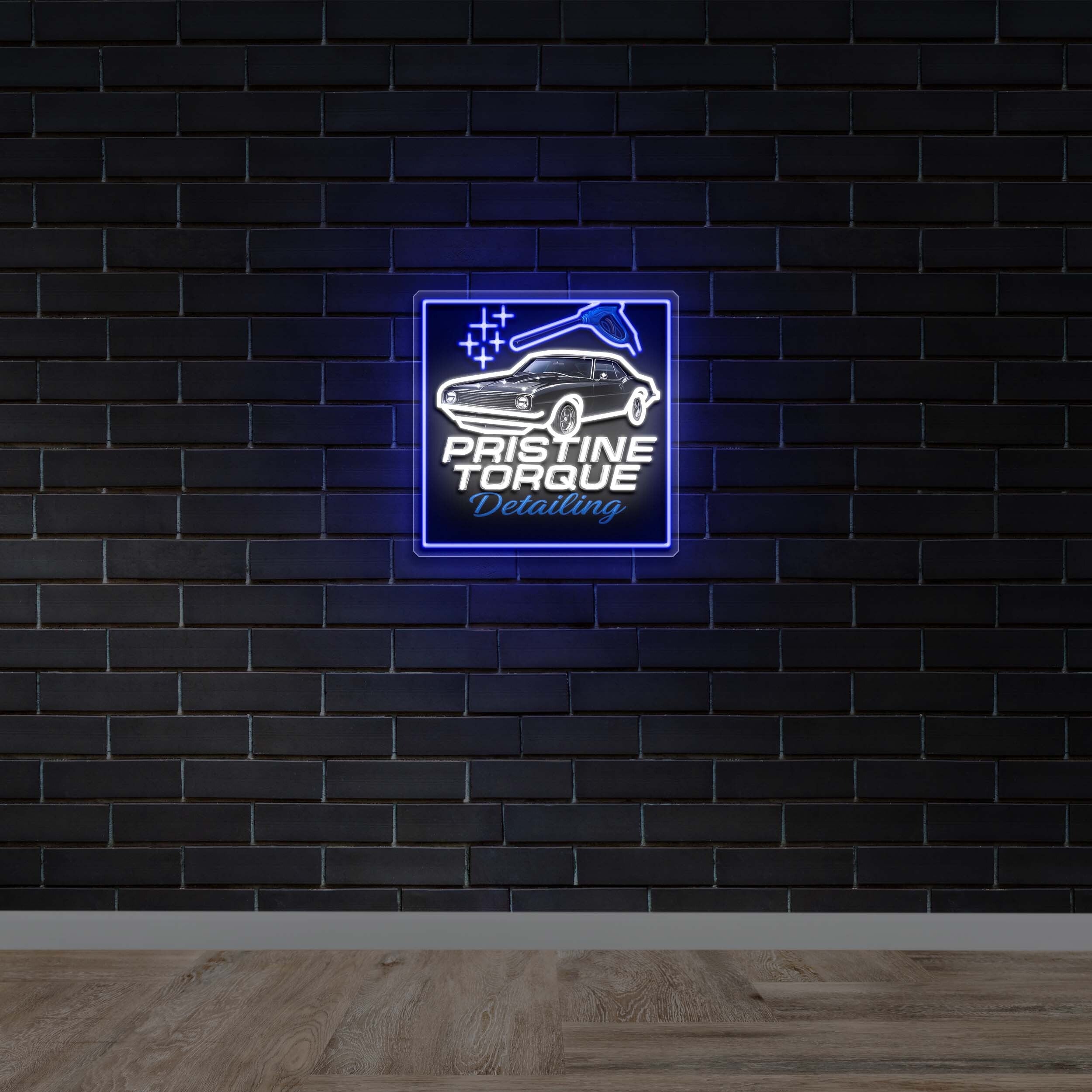 PRISTINE TORQUE Detailing - Premium Neon Artwork