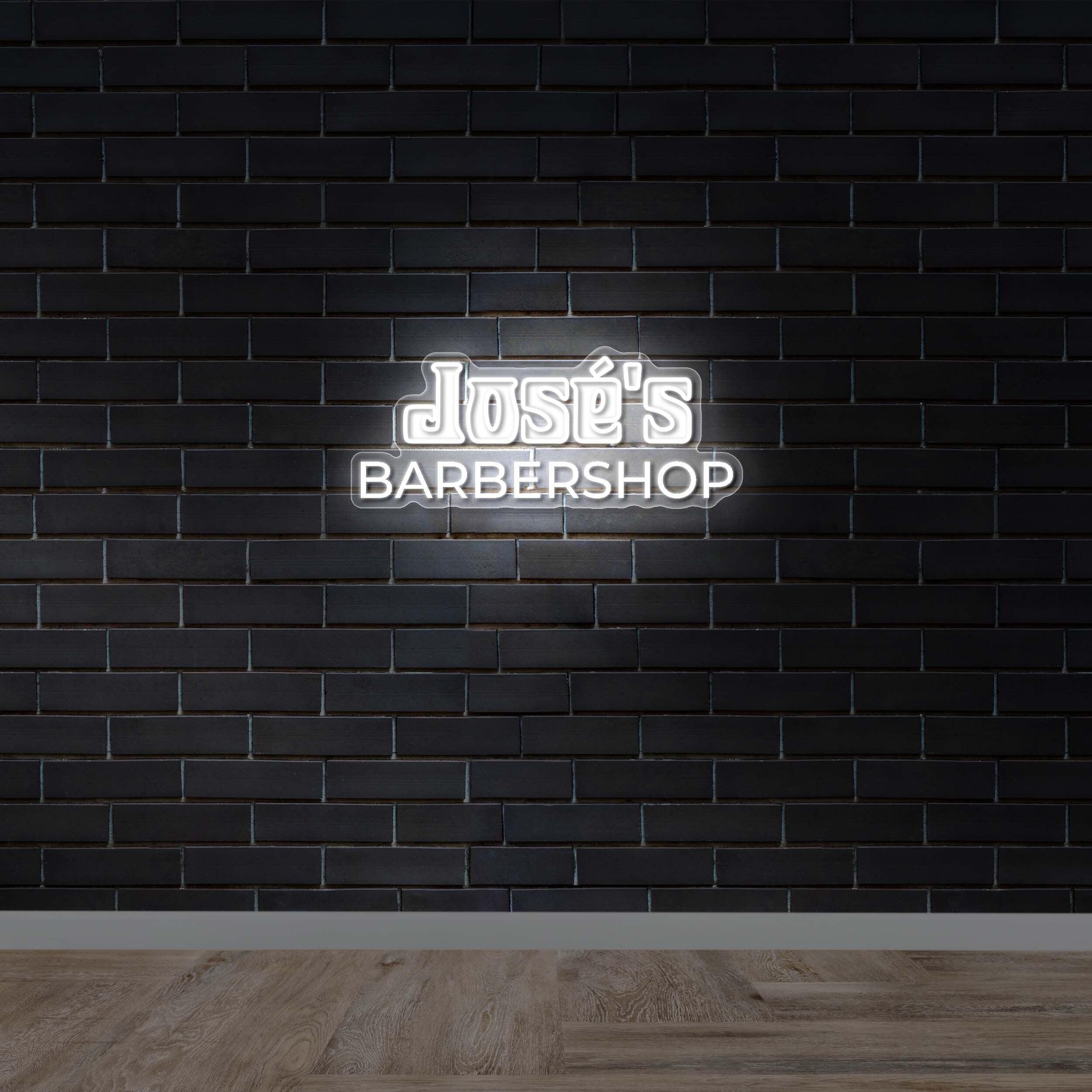 José’s Barber Shop - Premium Neon Artwork