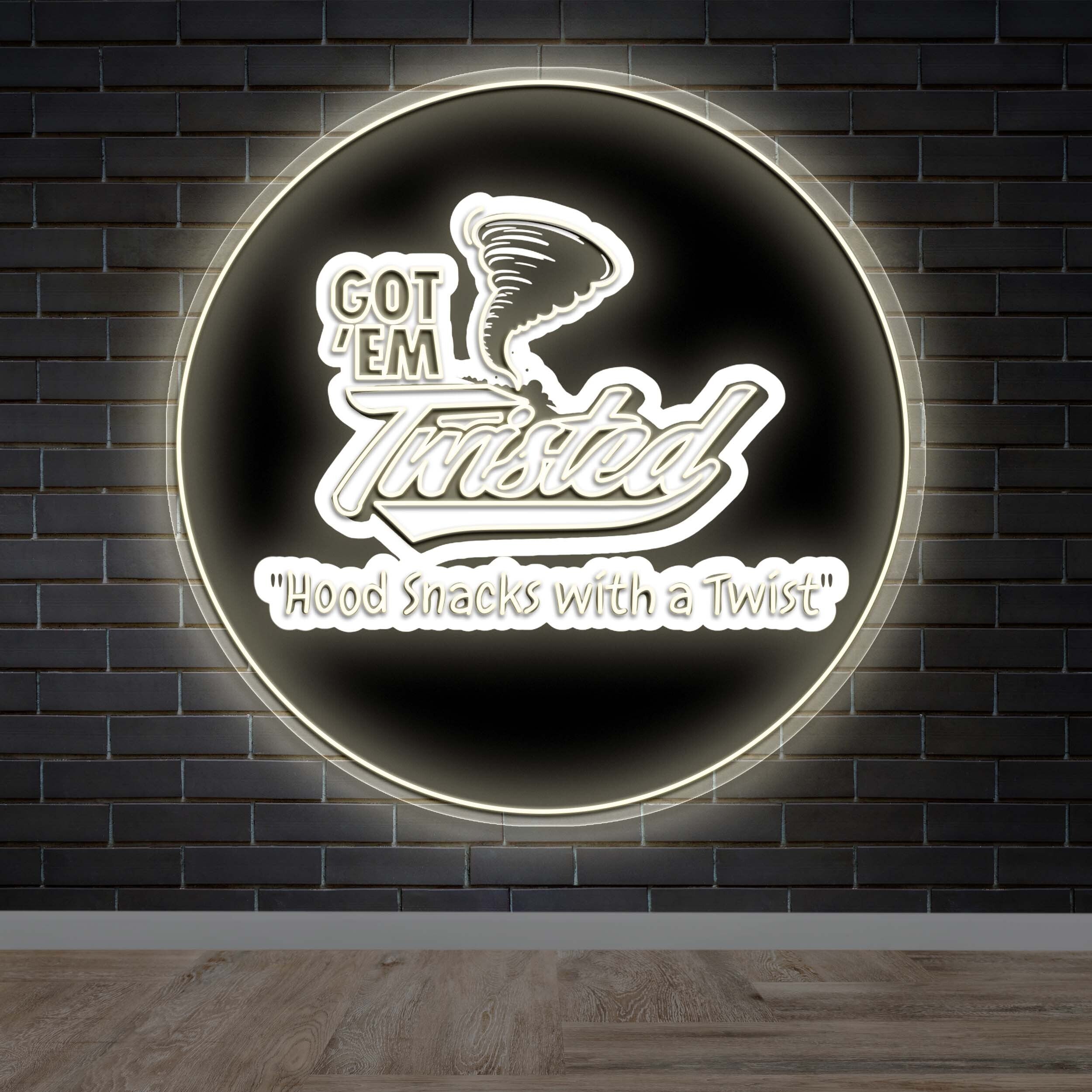 GOT'EM Twisted - Premium Neon Artwork