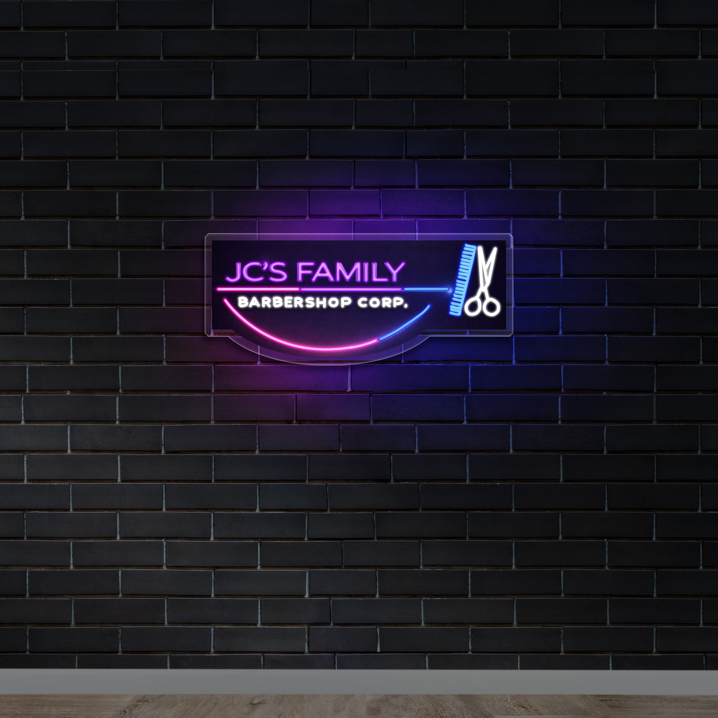 JC'S FAMILY - Premium Neon Artwork