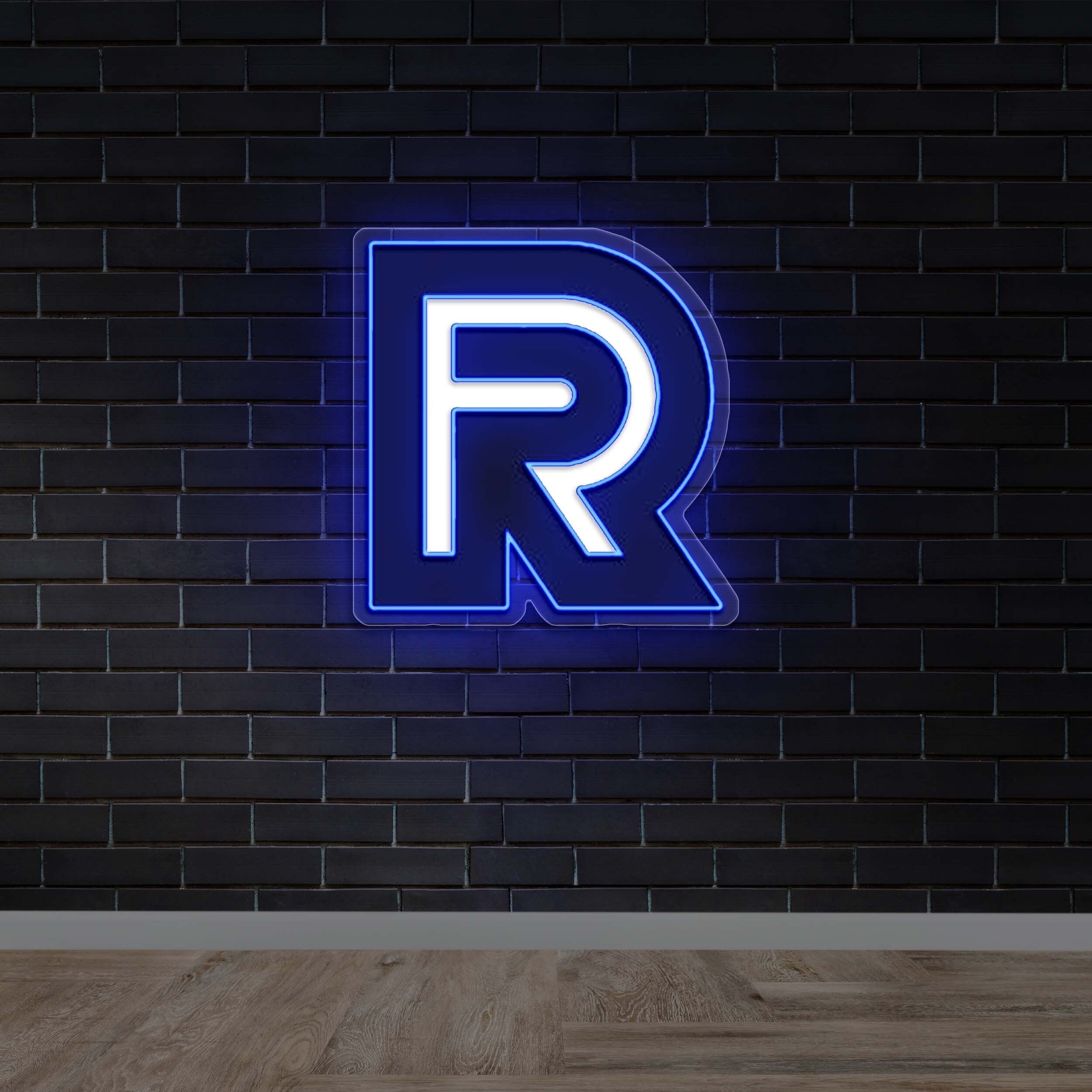R - Premium Neon Artwork