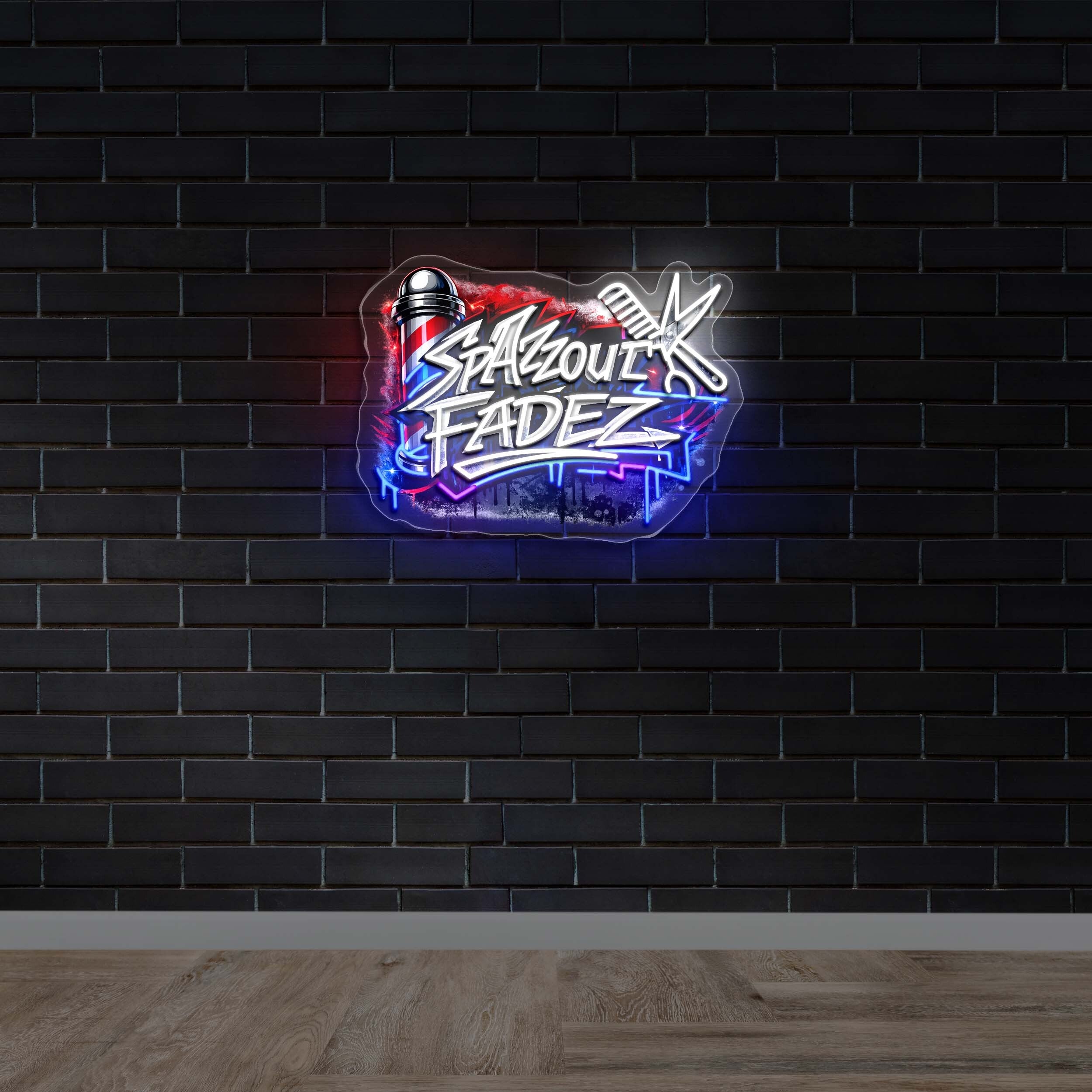 spazz0utFadez - Premium Neon Artwork