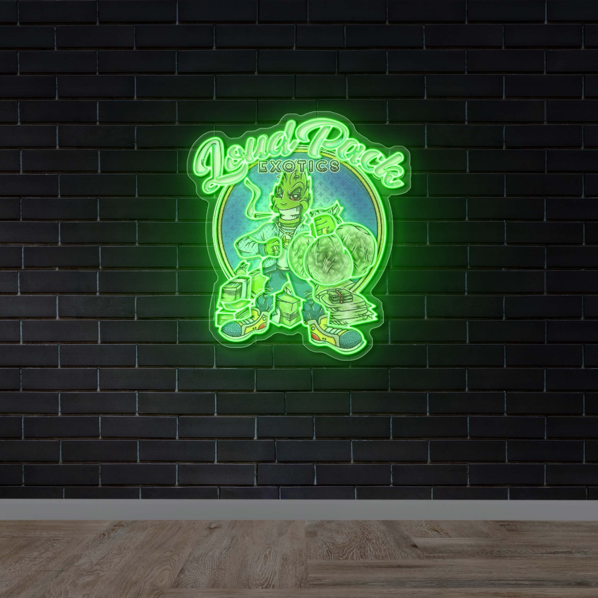 LOUD PACK EXOTICS - Premium Neon Artwork