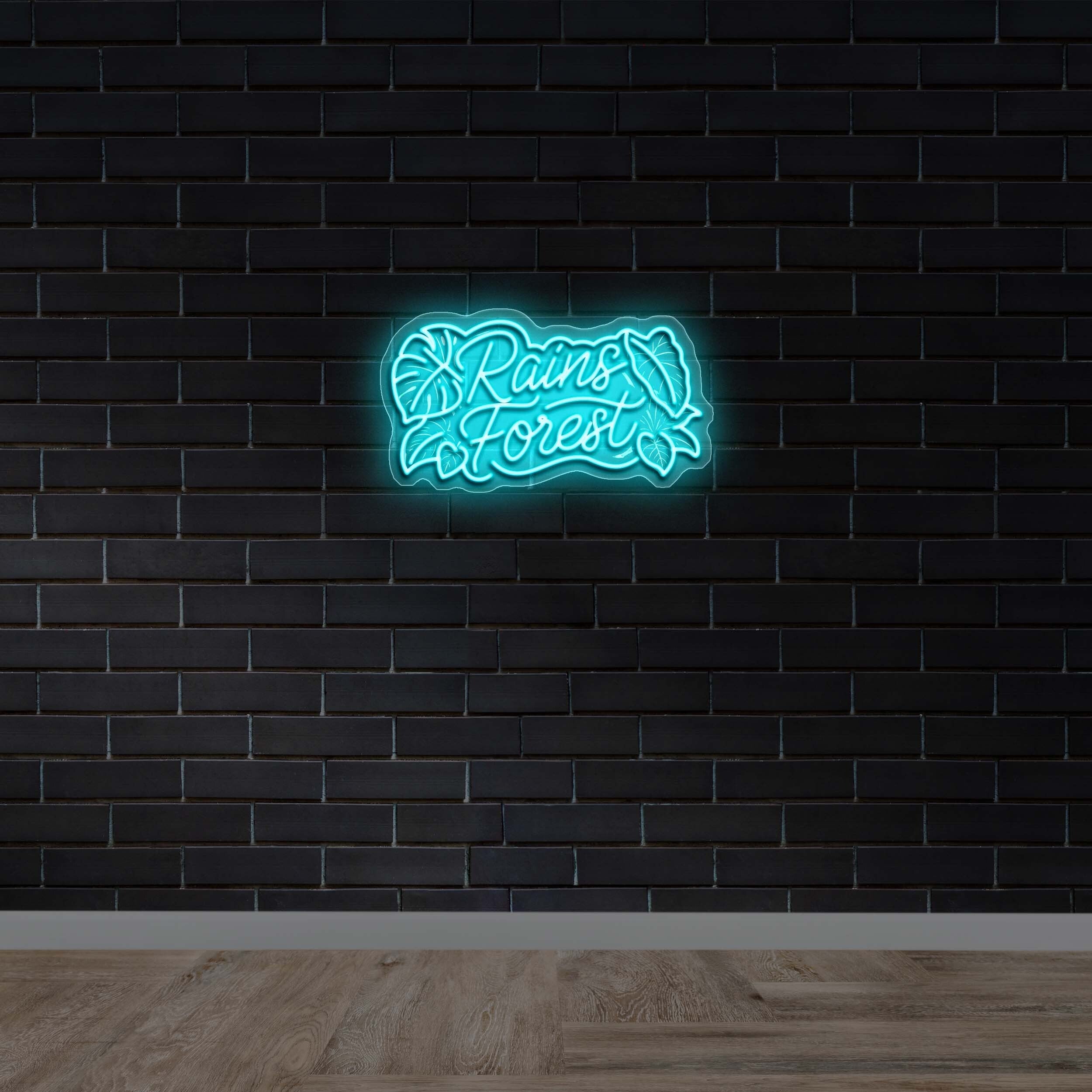 Rains Forest - Premium Neon Artwork