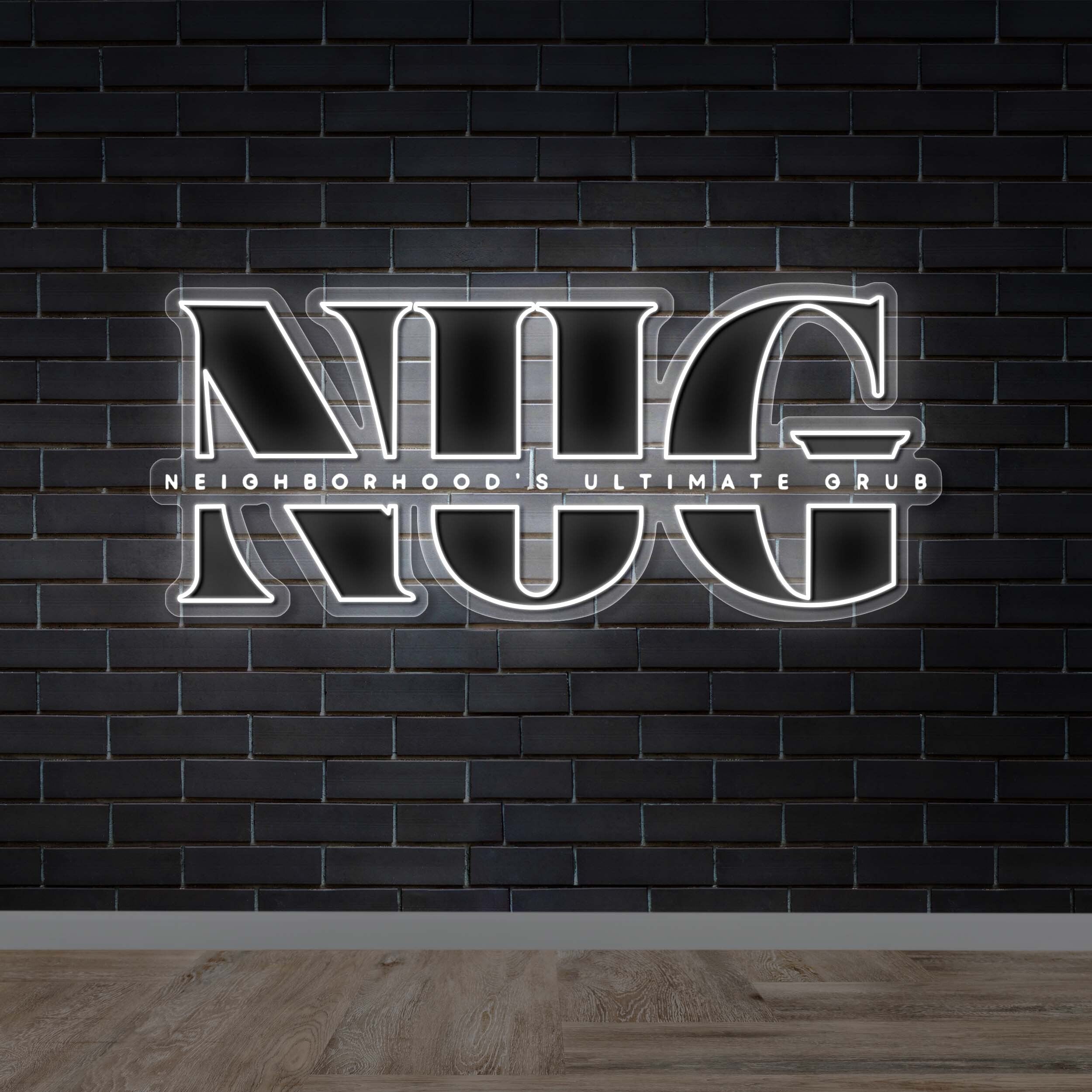 Neighborhoods Ultimate Grub - Premium Neon Artwork