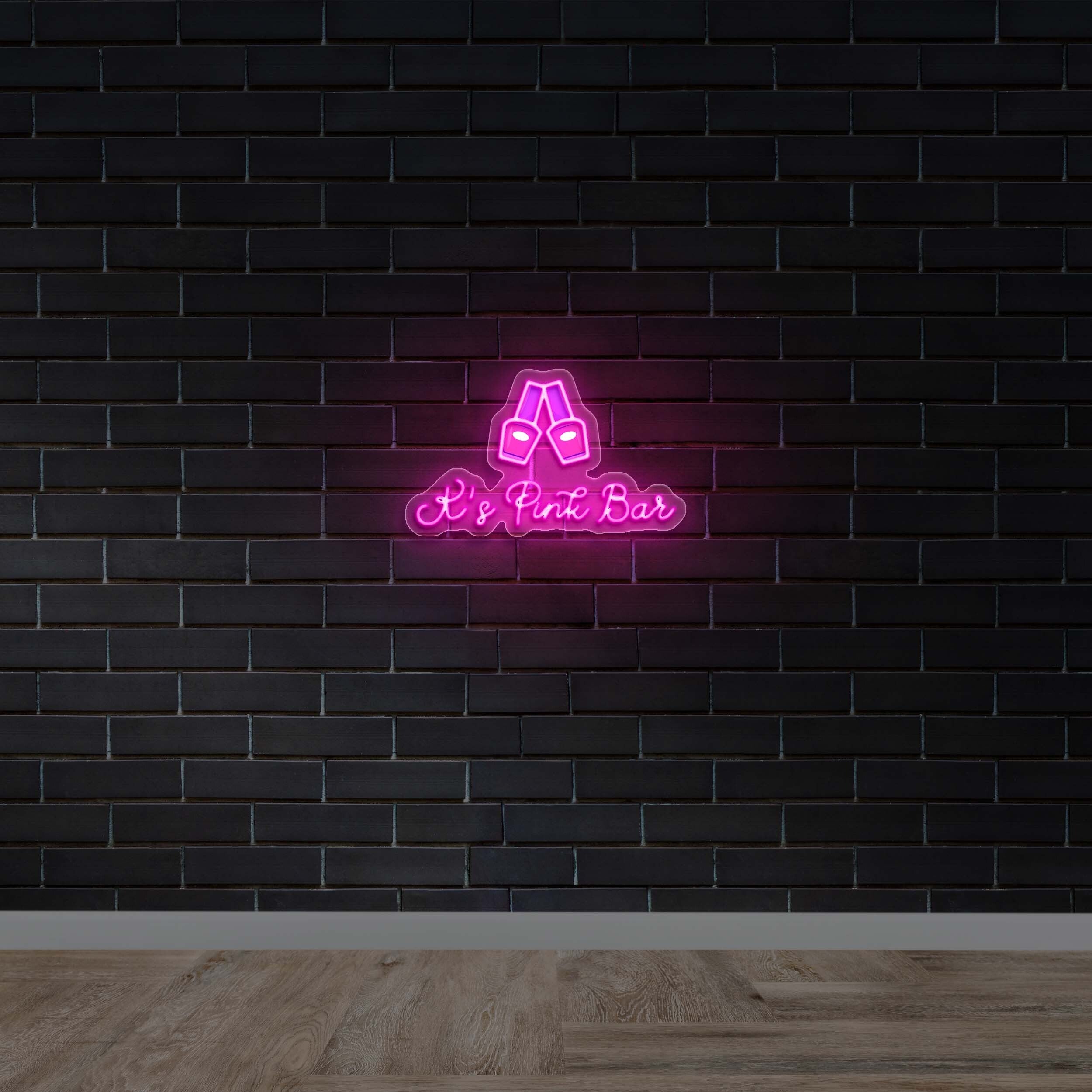 K's Pink Bar - Premium Neon Artwork