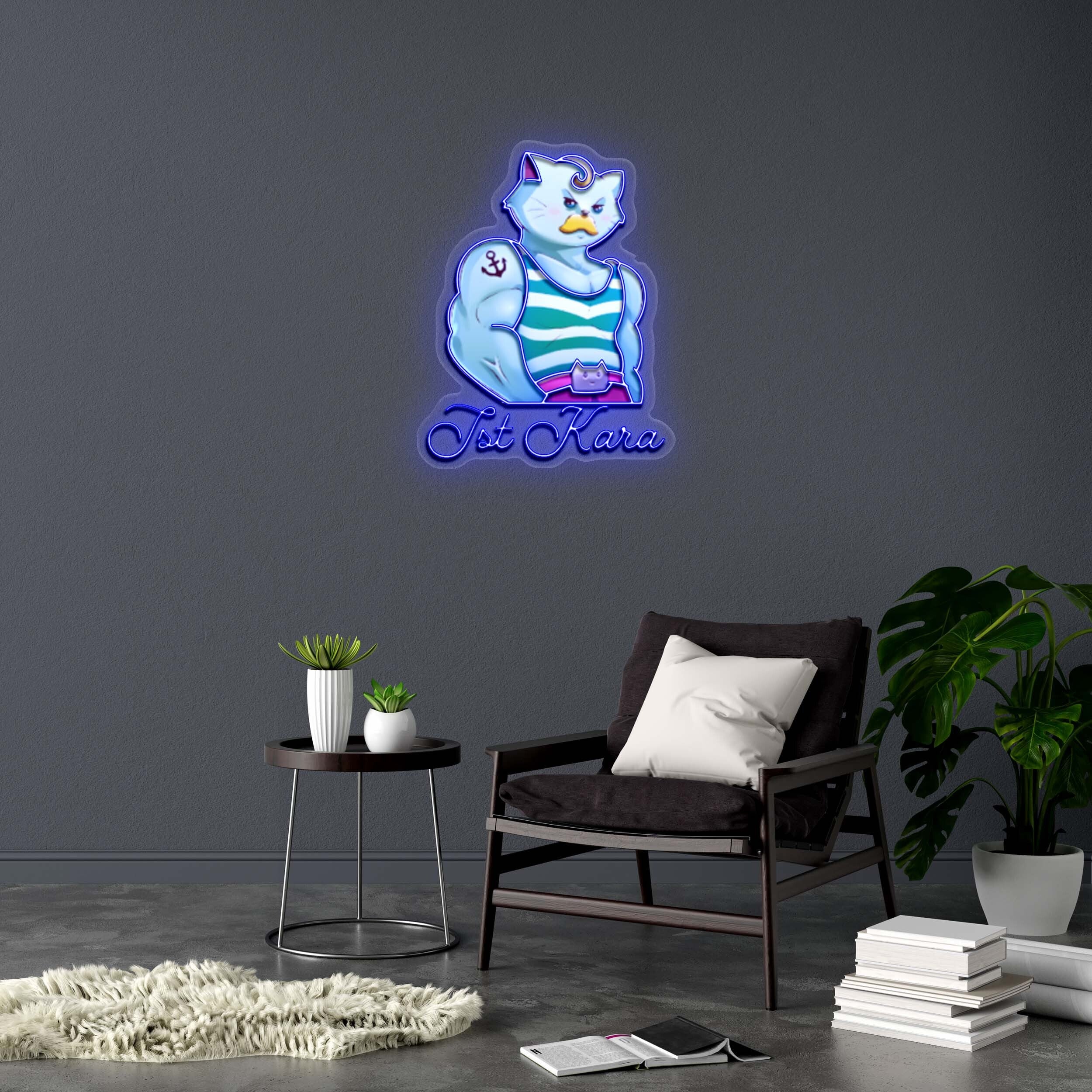Jst Kara - Premium Neon Artwork