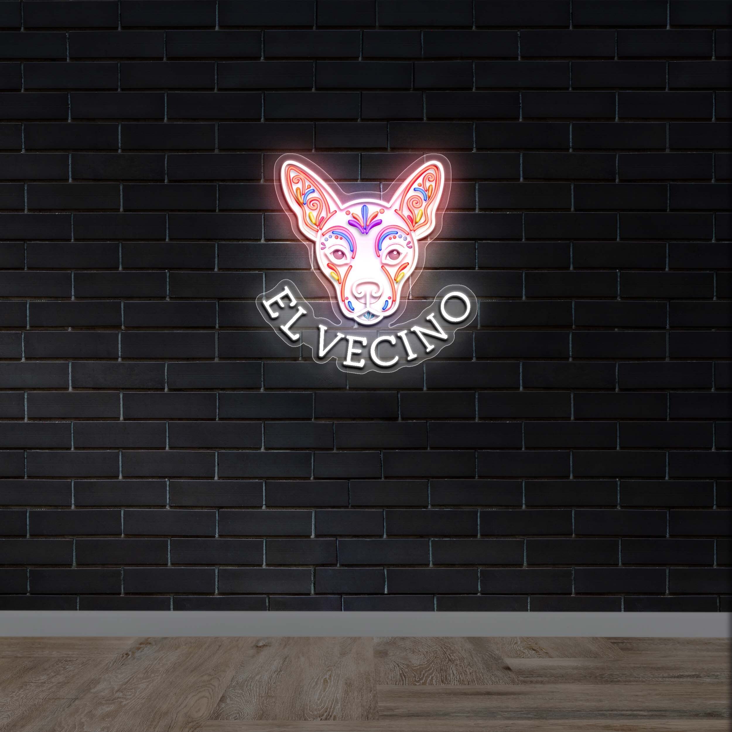 EL VECINO - Premium Neon Artwork