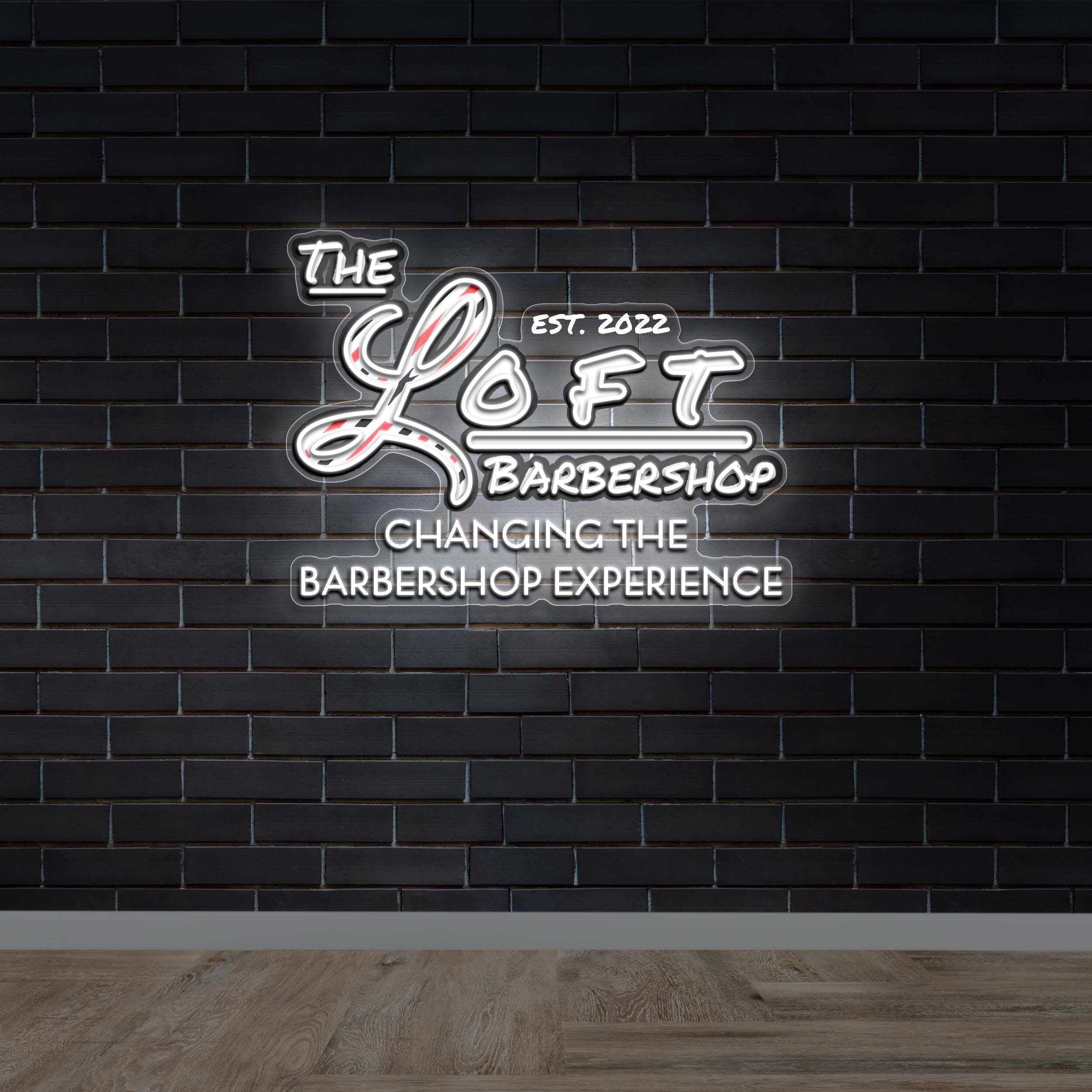 The Loft Barbershop | 2nd version - Premium Neon Artwork