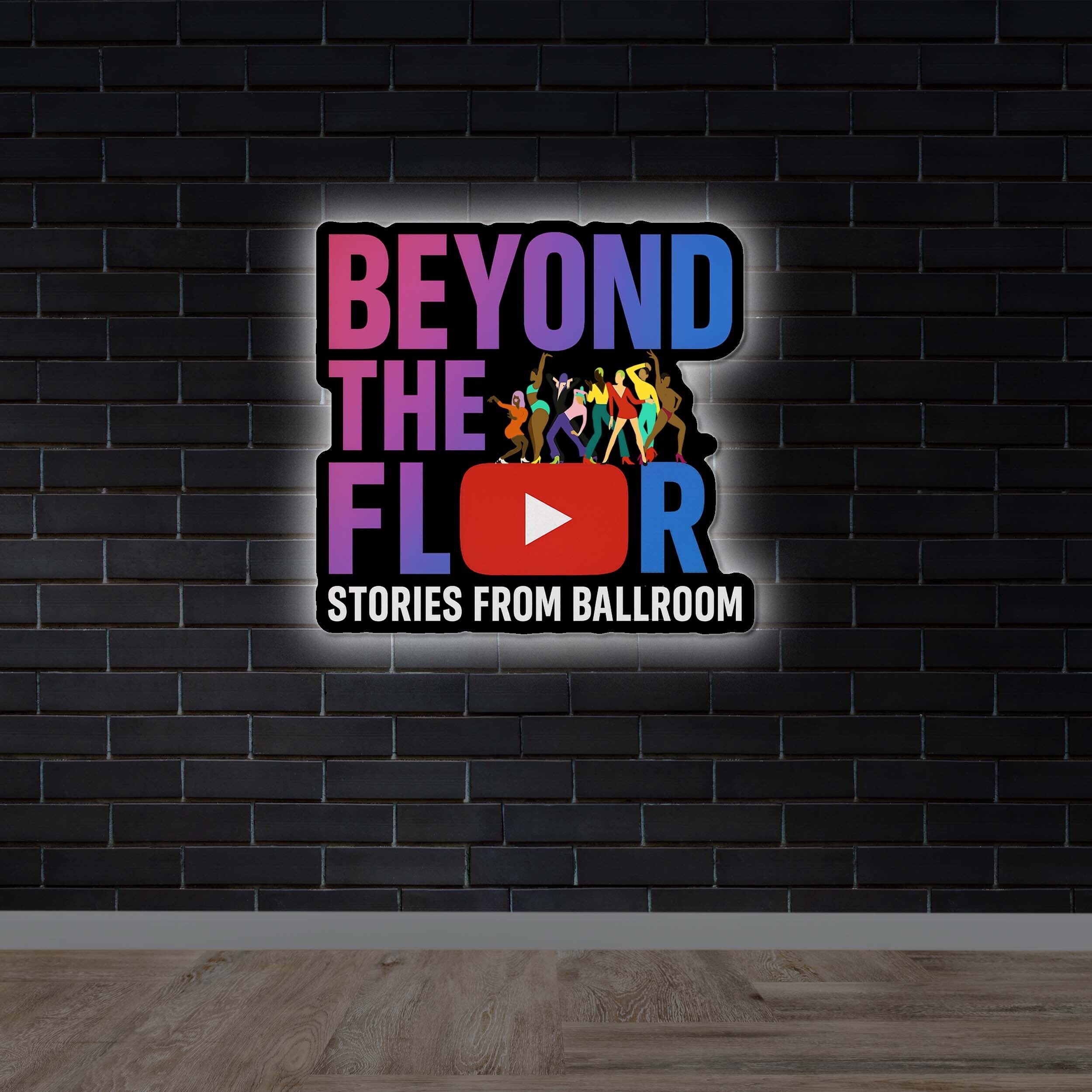 BEYOND THE FLOOR - Premium Neon Artwork