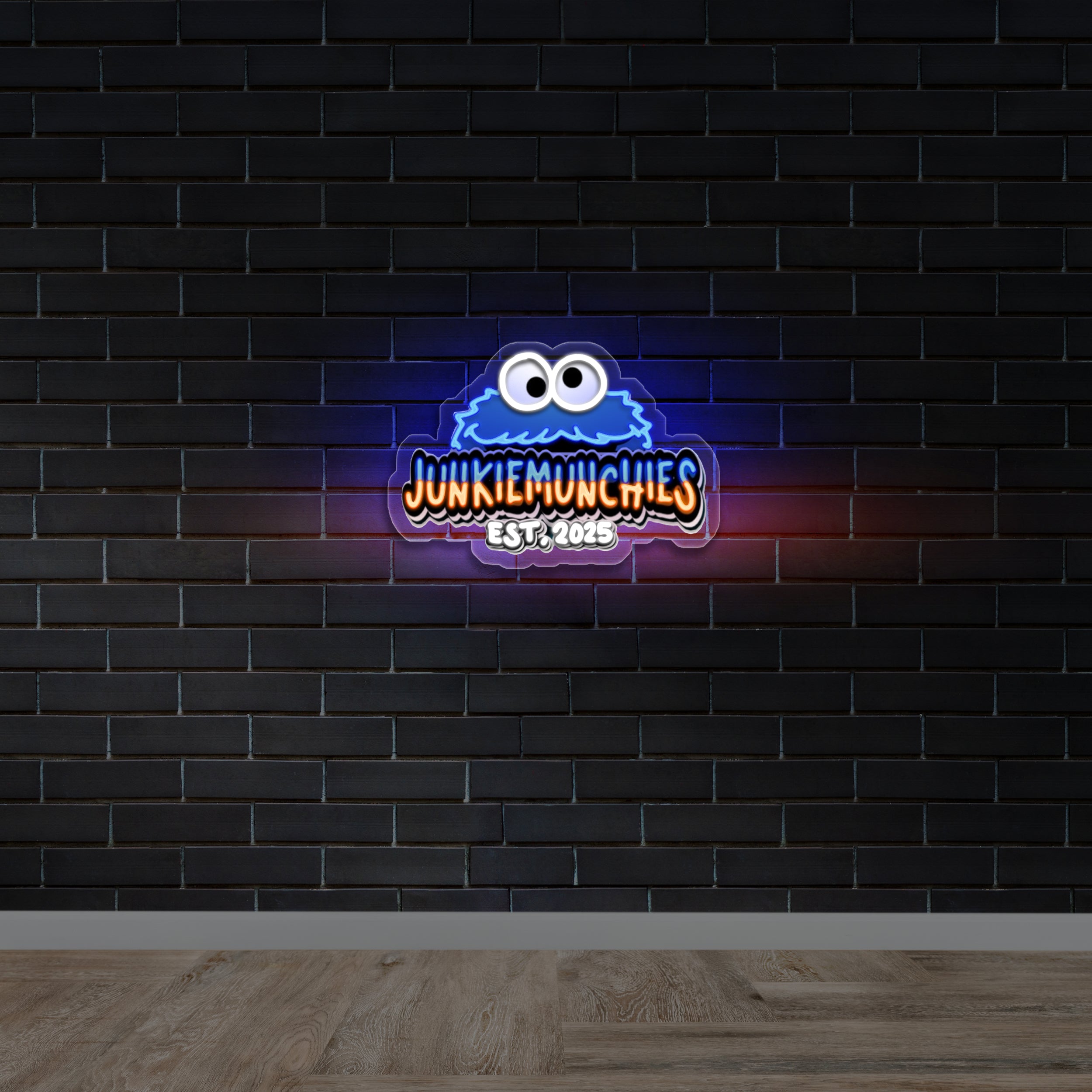 JUNKIE MUNCHIES - Premium Neon Artwork