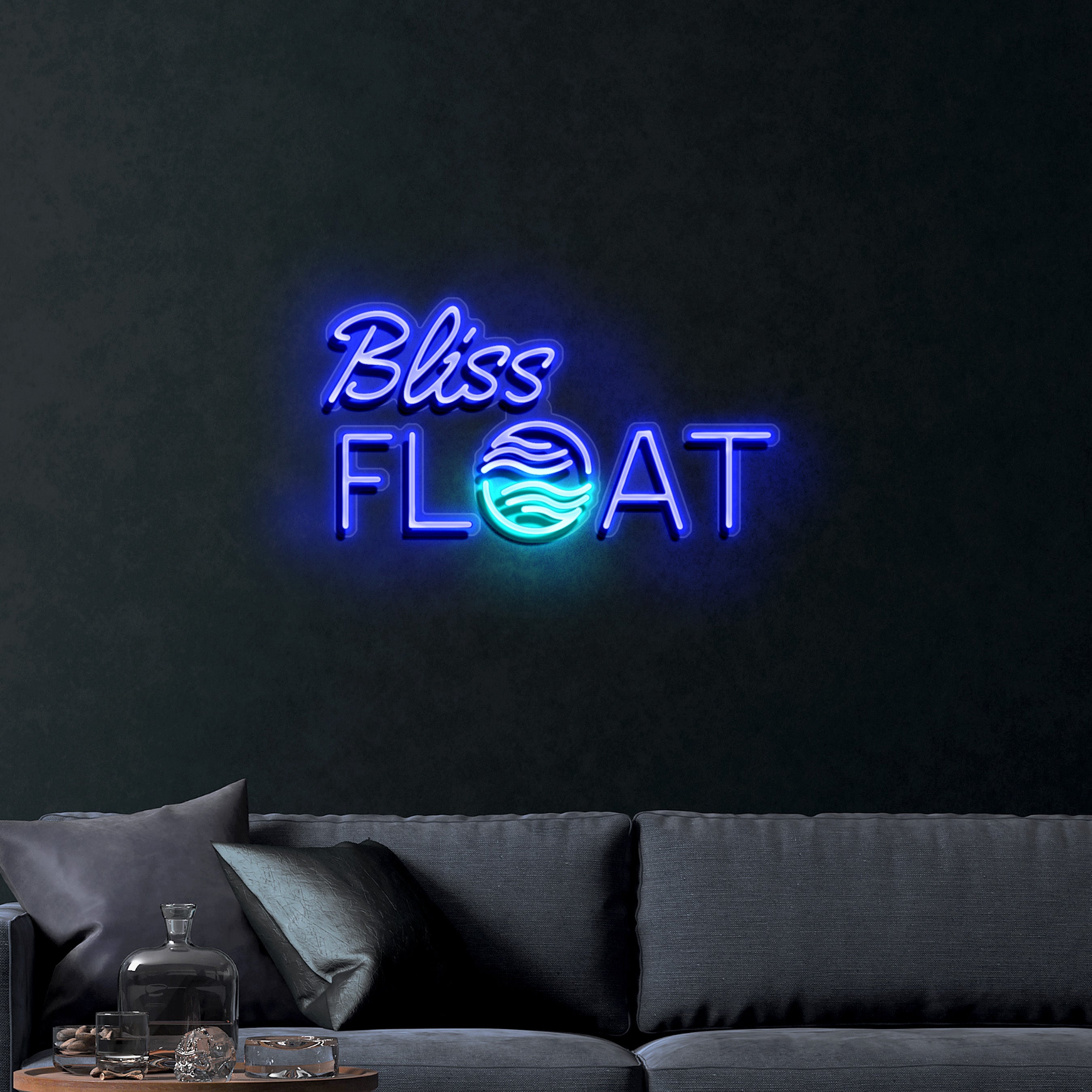 Bliss FLOAT – Premium Neon Artwork