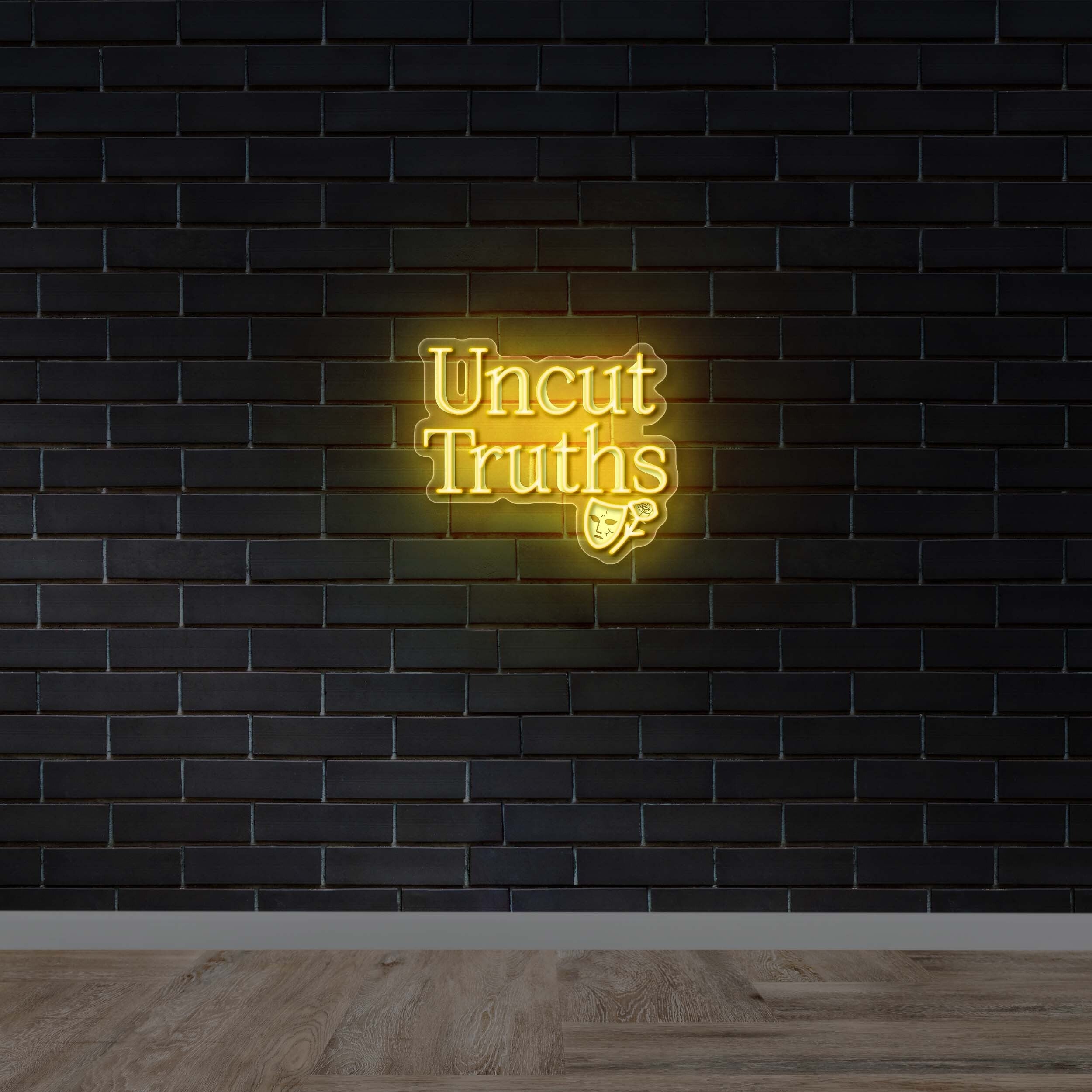 Uncut Truths - Premium Neon Artwork