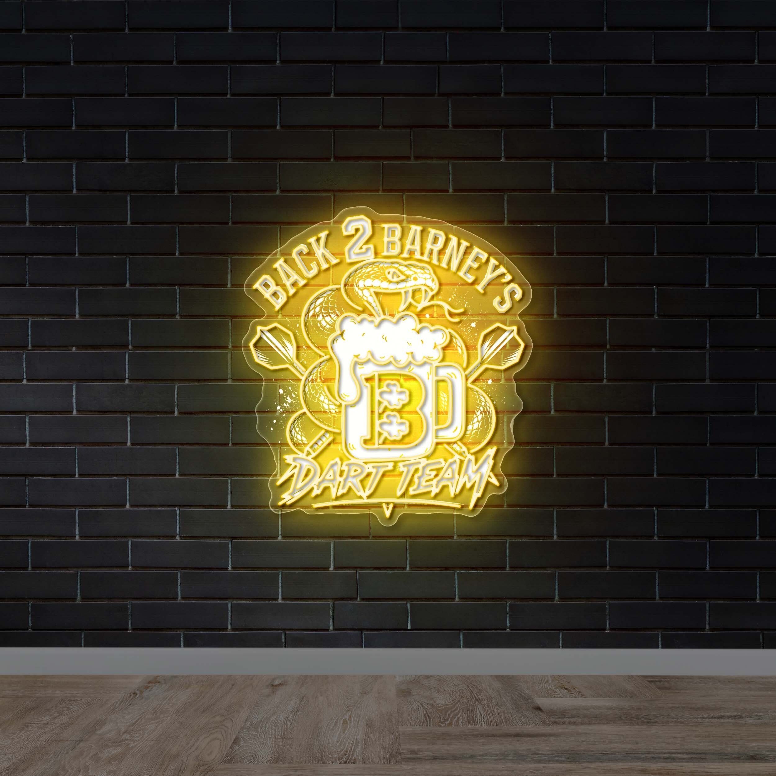Back 2 Barney’s - Premium Neon Artwork