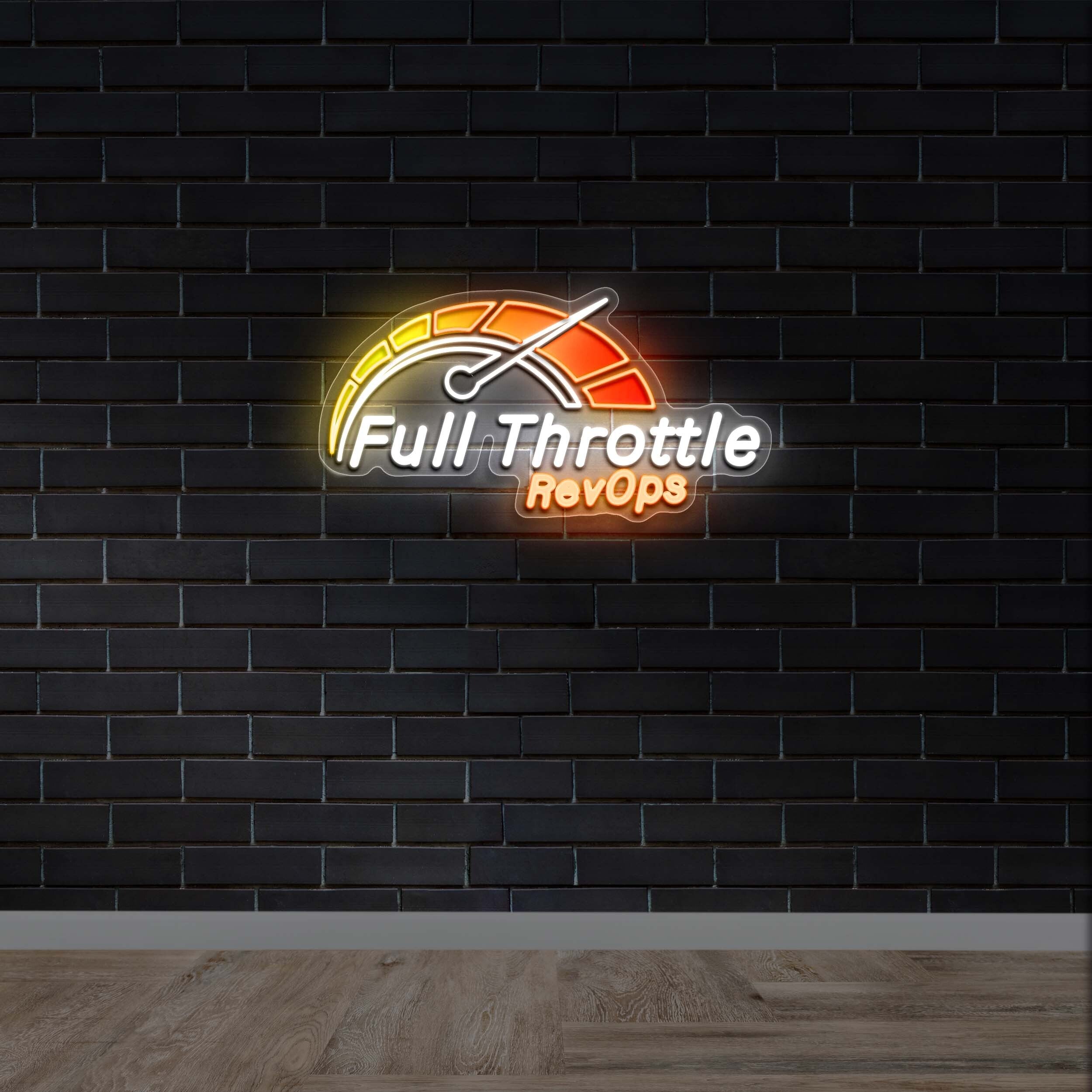 FULL THROTTLE RevOps - Premium Neon Artwork (Copy)