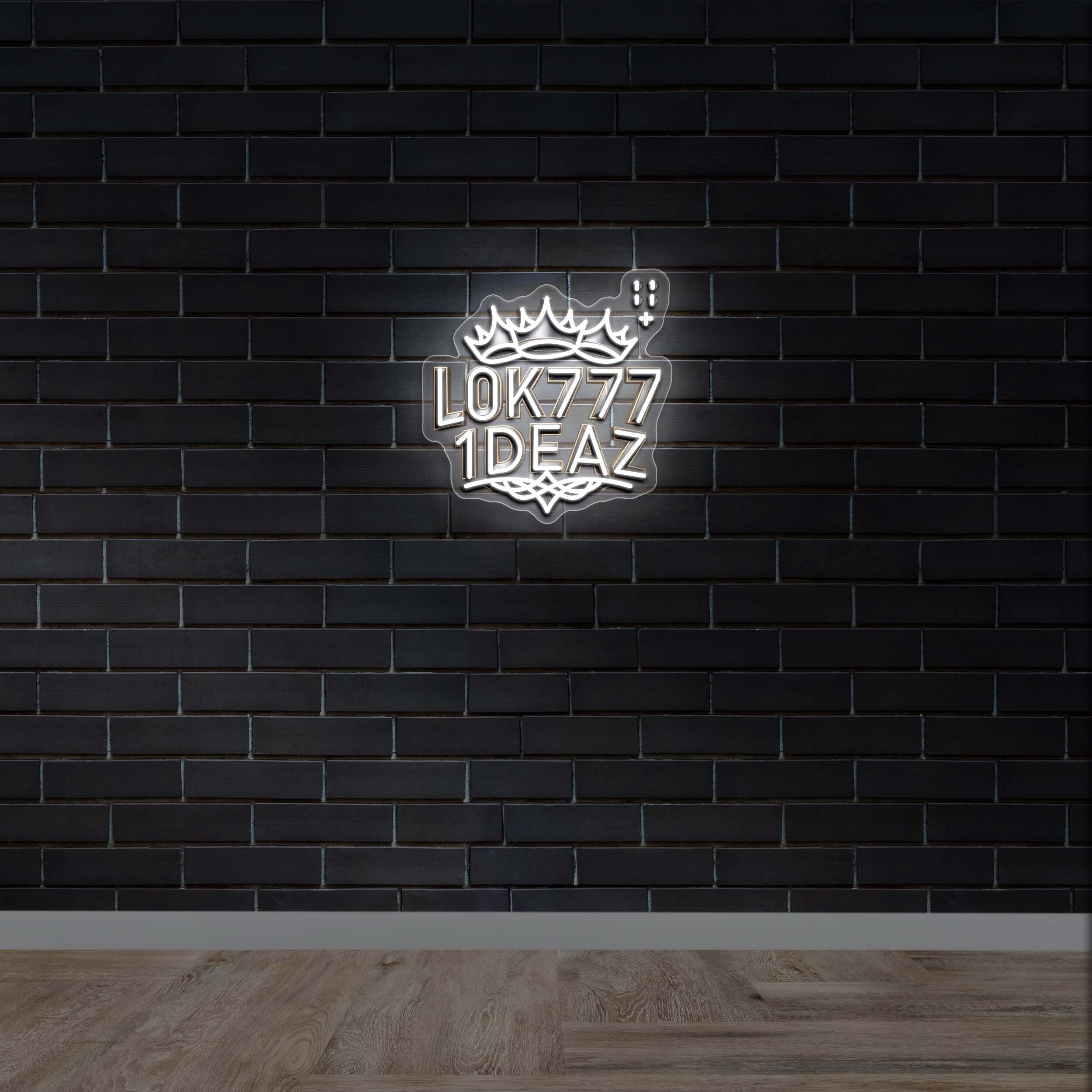 LOK777 1DEAZ - Premium Neon Artwork