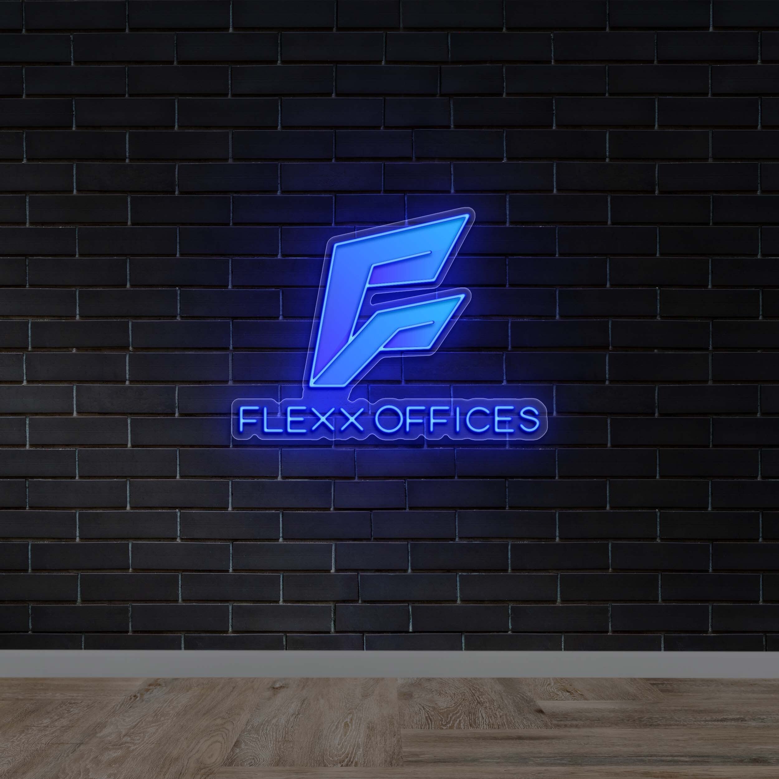 FLEXX OFFICES - Premium Neon Artwork