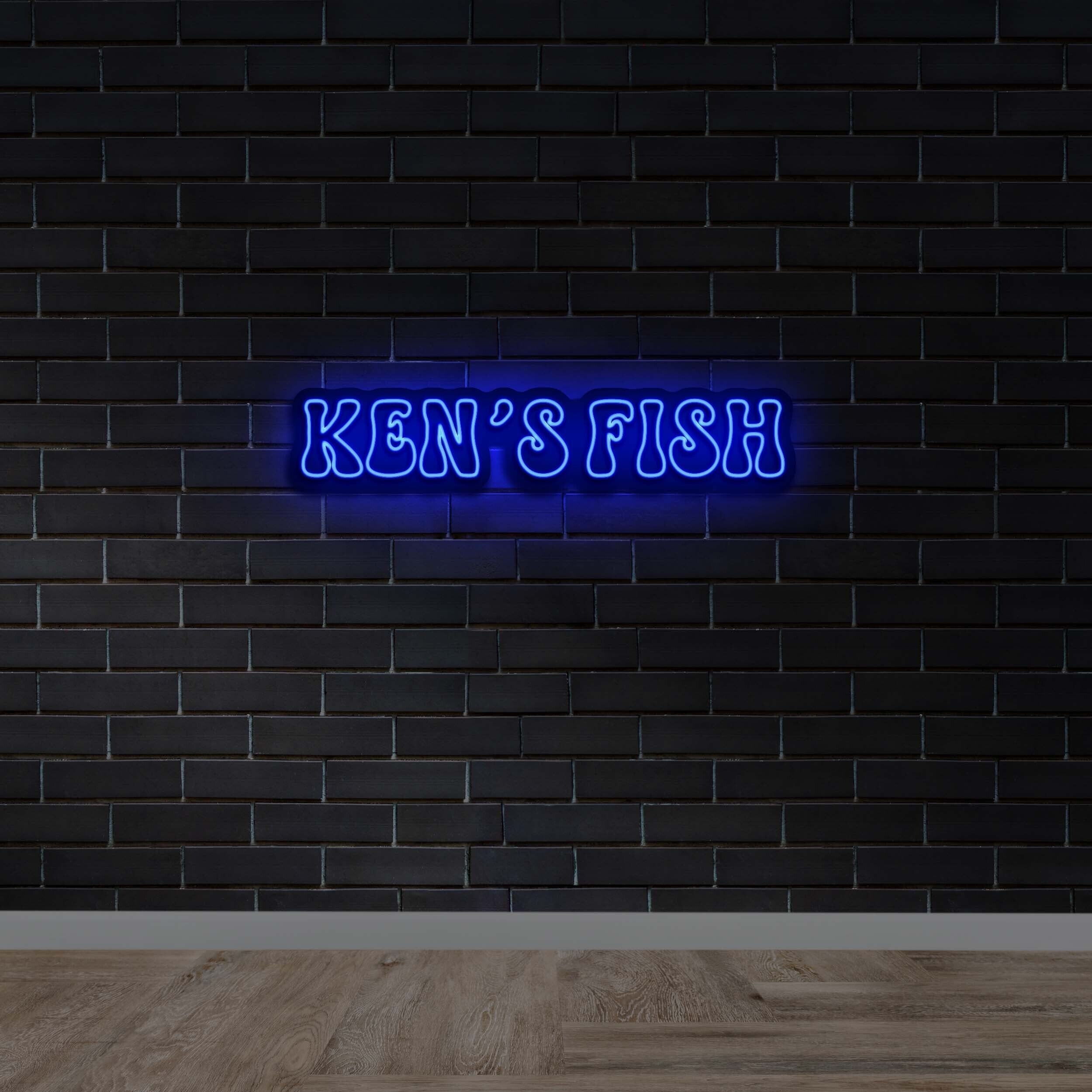 Ken’s Fish – Premium Neon Artwork