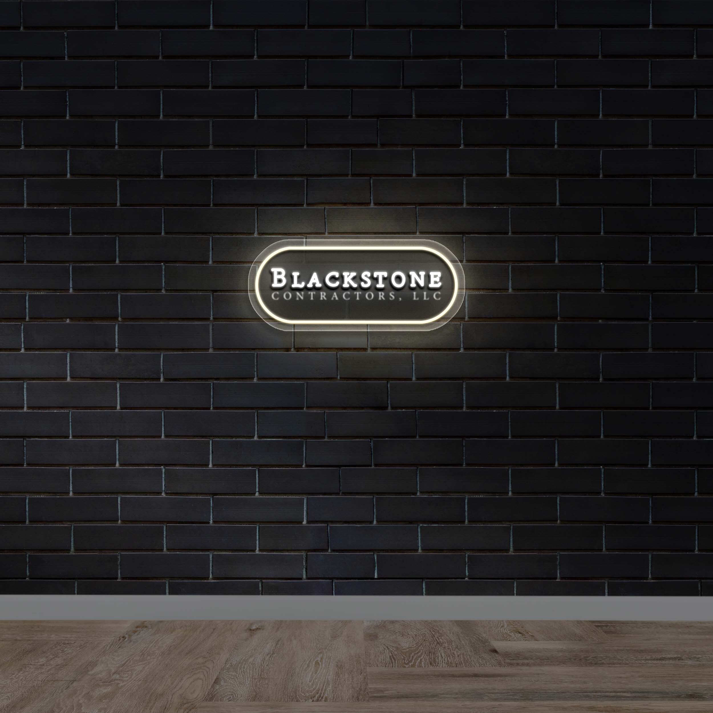 BLACKSTONE - Premium Neon Artwork