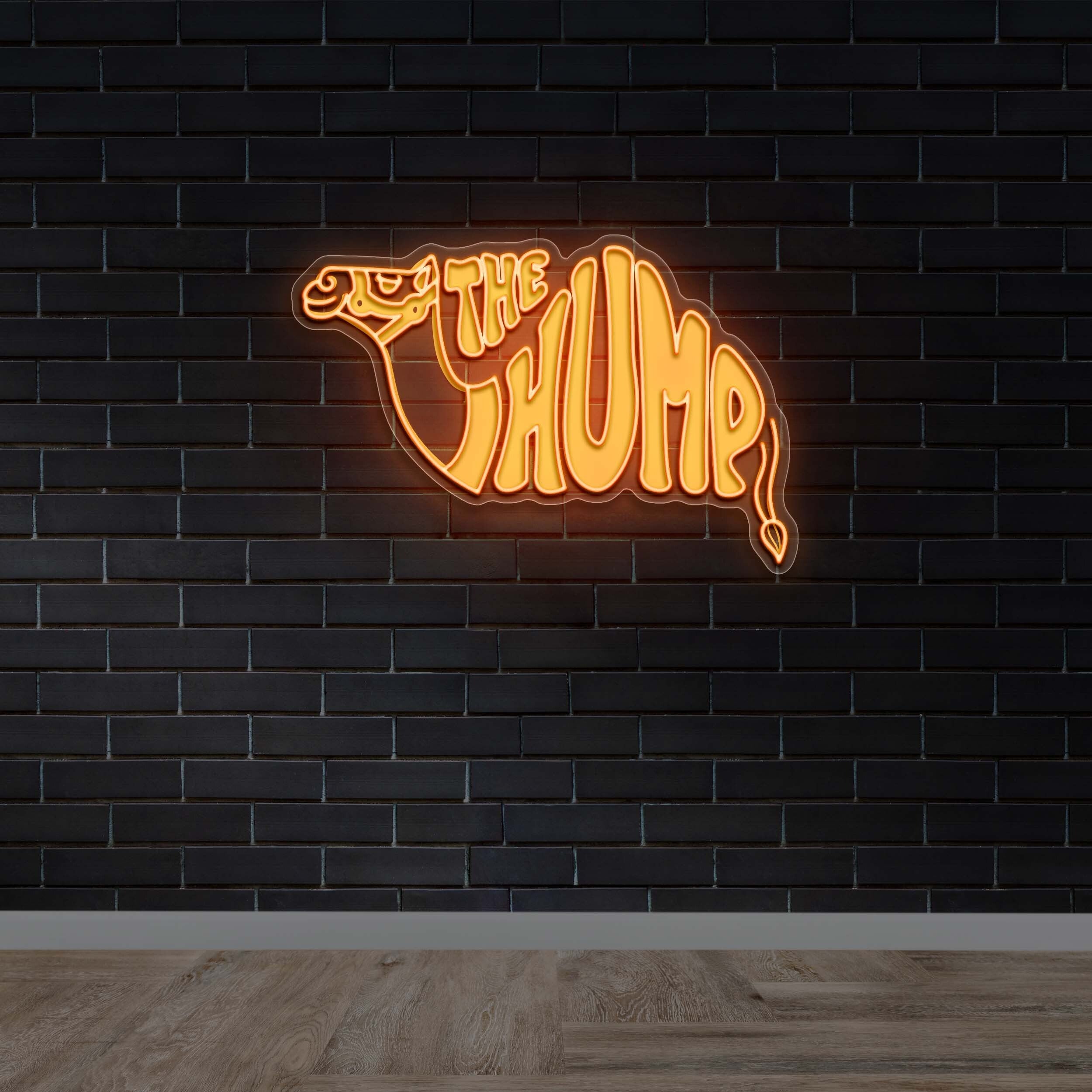 THE HUMP - Premium Neon Artwork