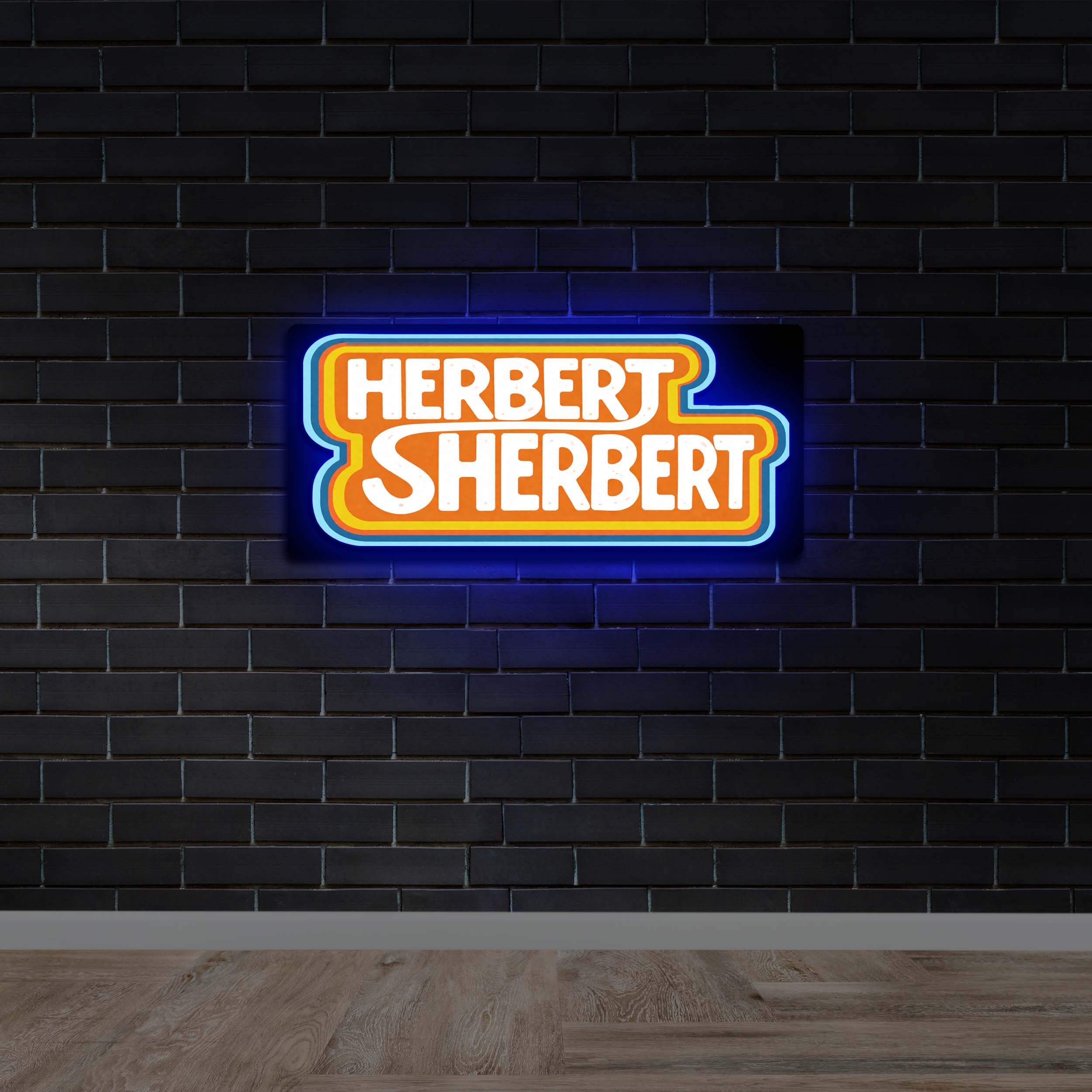 HERBERT SHERBERT - Premium Neon Artwork