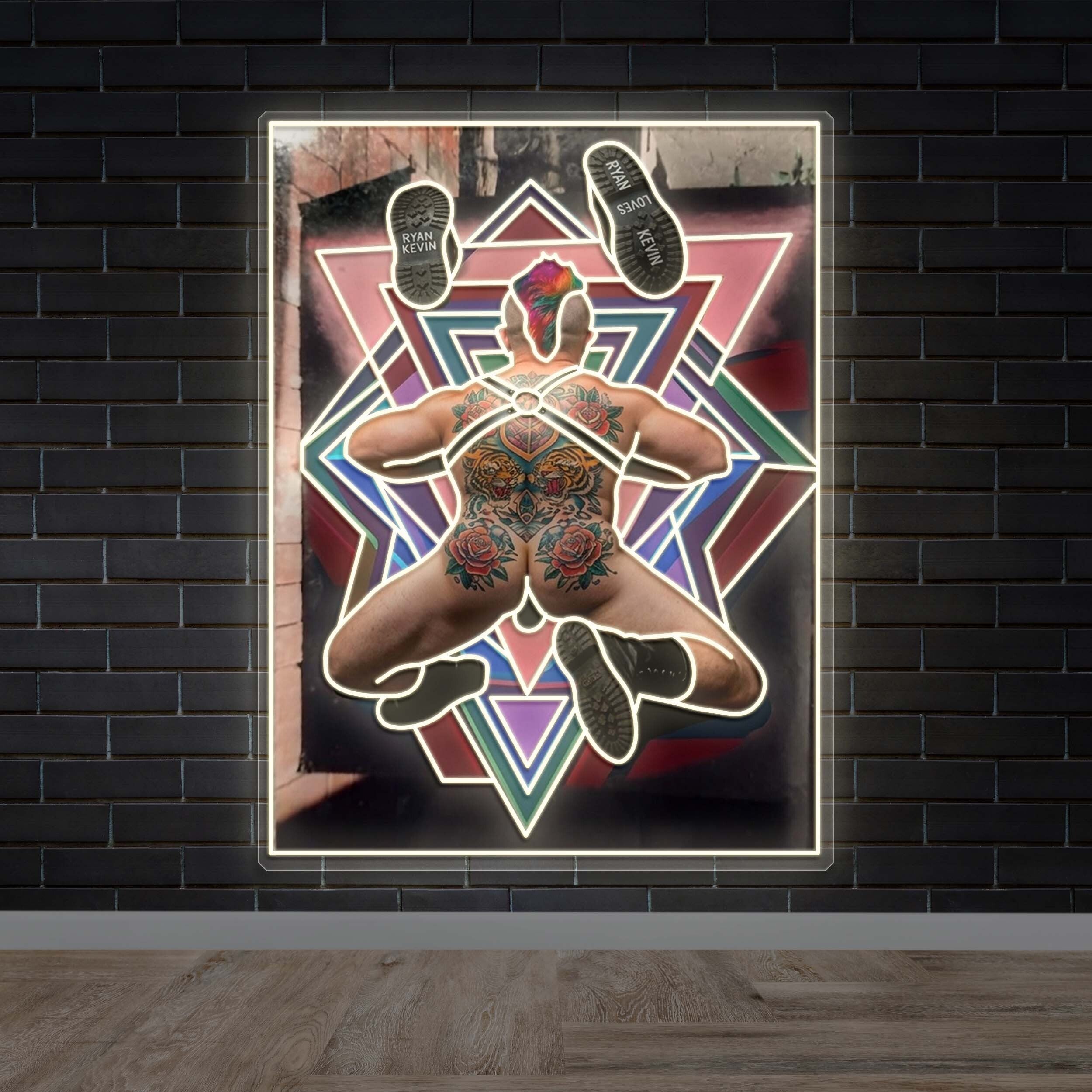 Tattoed - Premium Neon Artwork