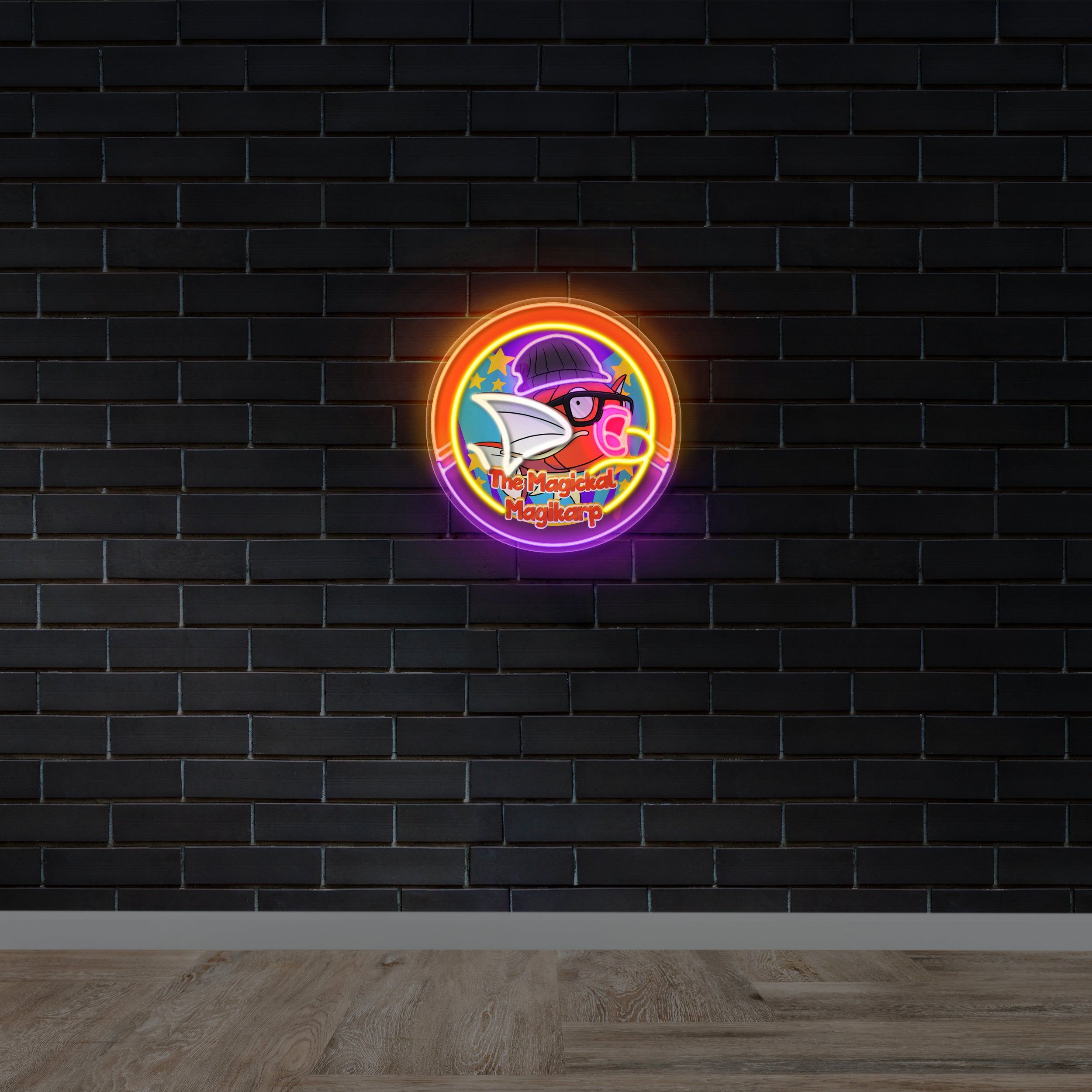 The Magickal Magikarp - Premium Neon Artwork