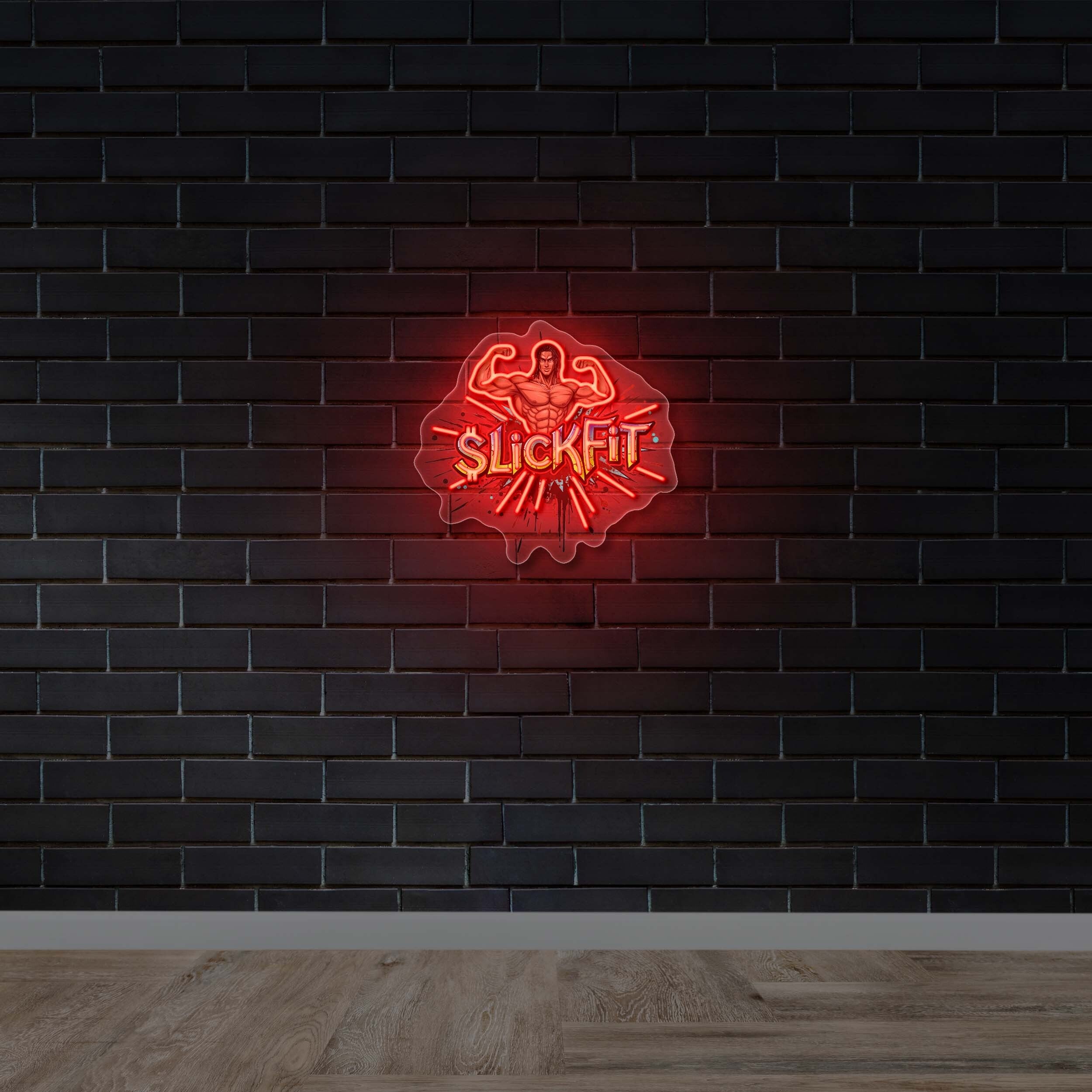 Slick Fit – Premium Neon Artwork
