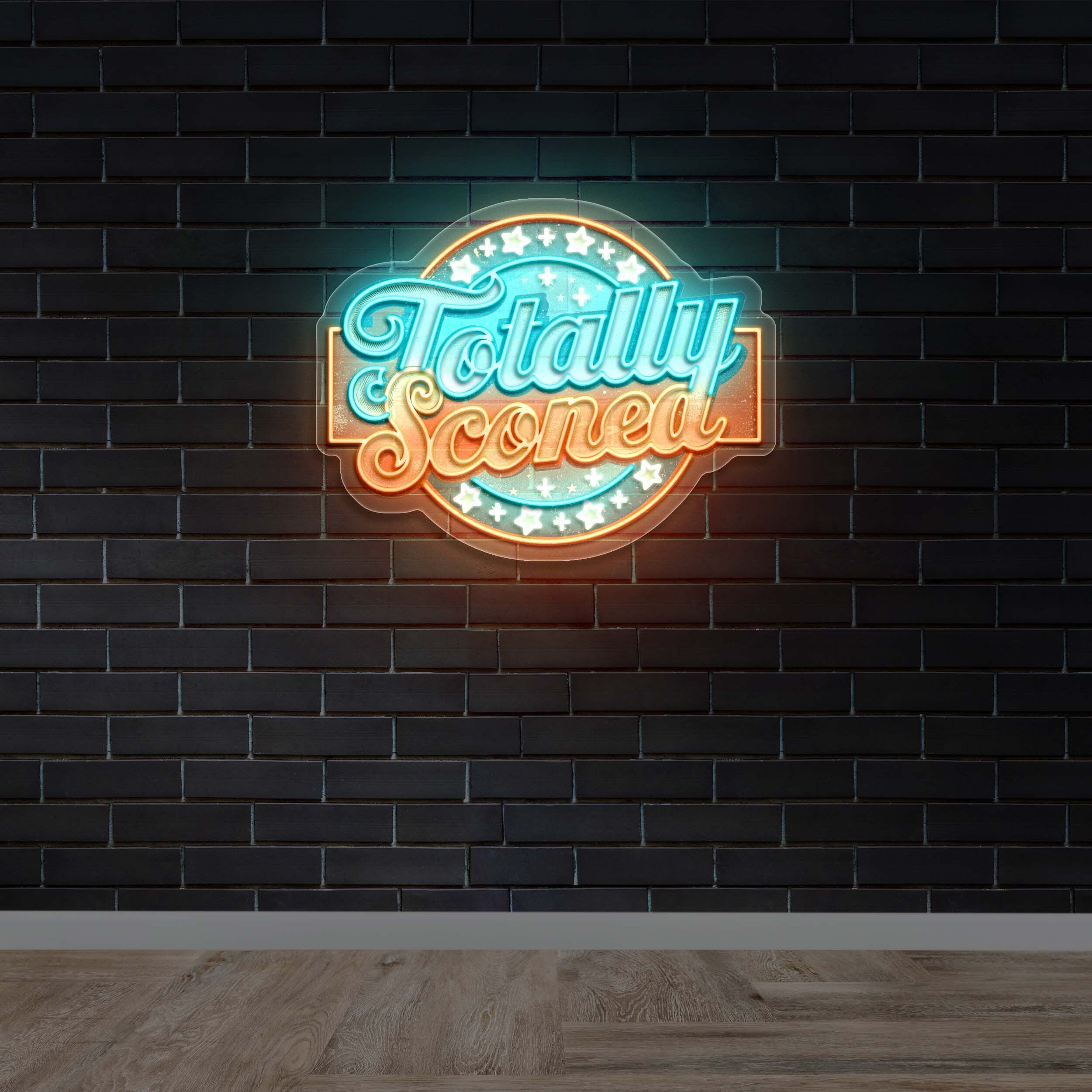 Totally Sconed - Premium Neon Artwork