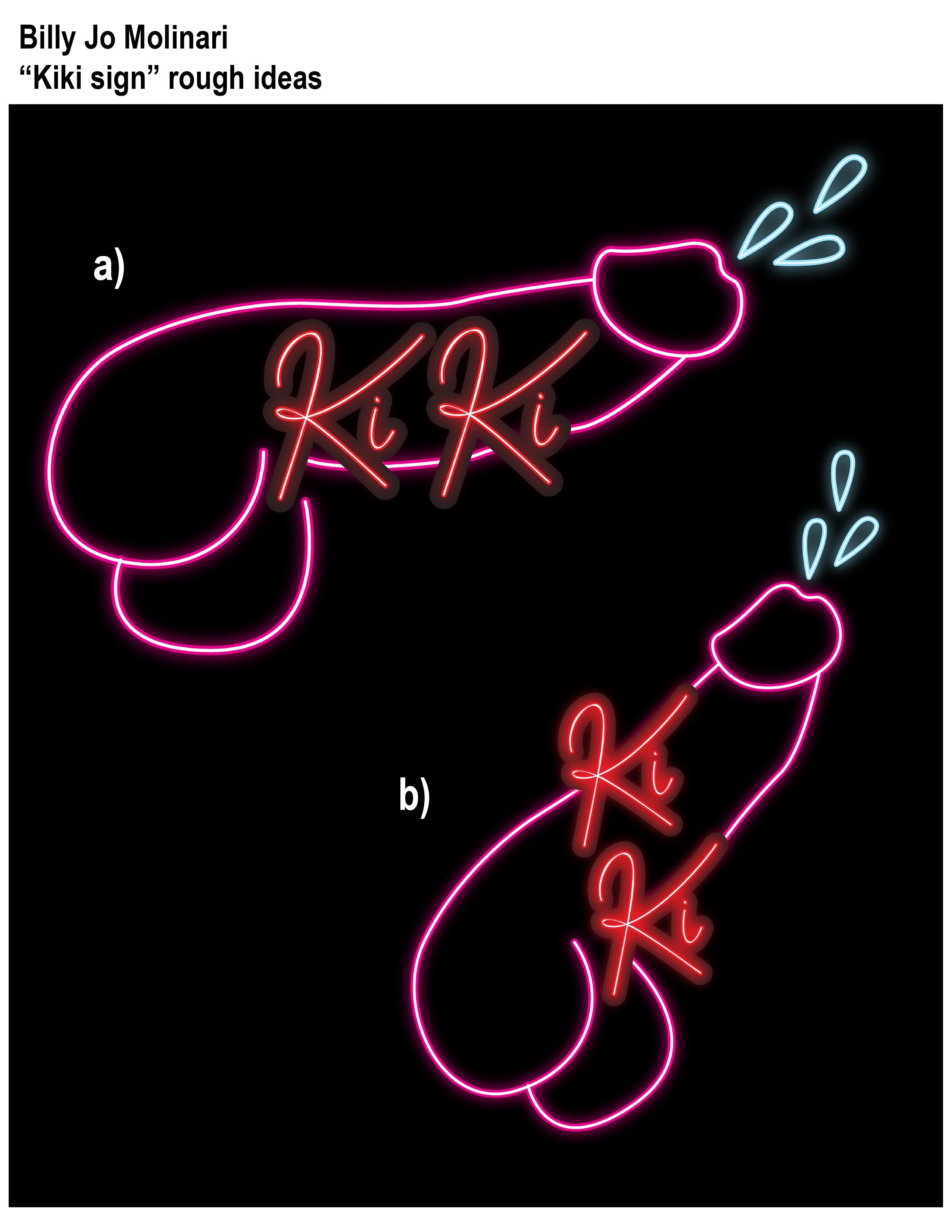 Ki Ki - Premium Neon Artwork