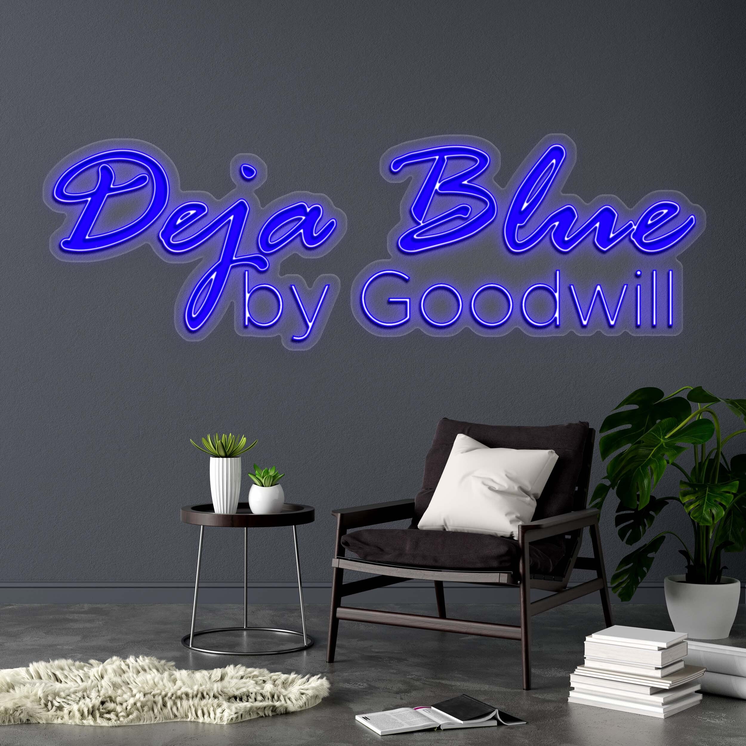 Deja Blue by Goodwill - Premium Neon Artwork