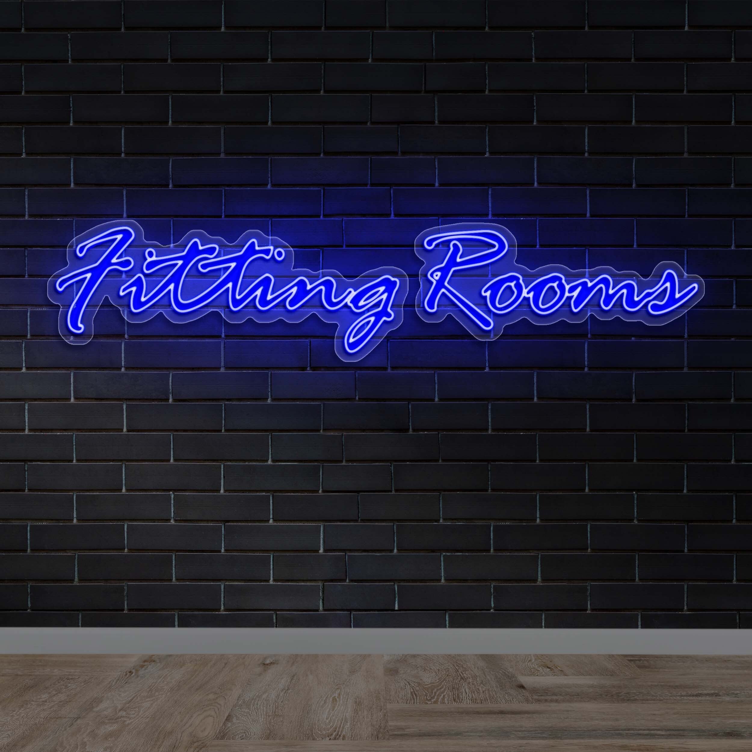 Rest Rooms/Fitting Rooms (Combined Quote) - Premium Neon Artwork