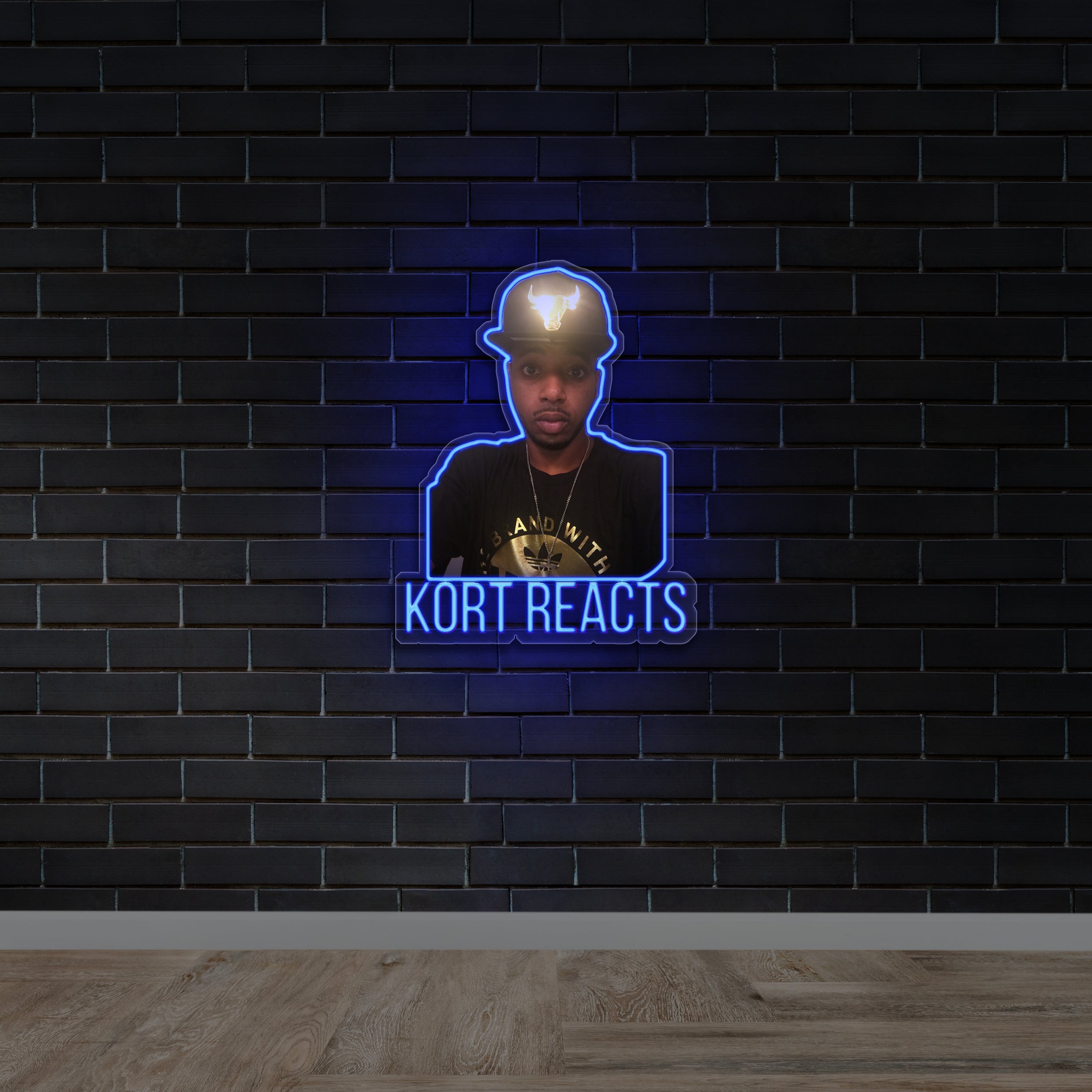KORT REACTS - Premium Neon Artwork