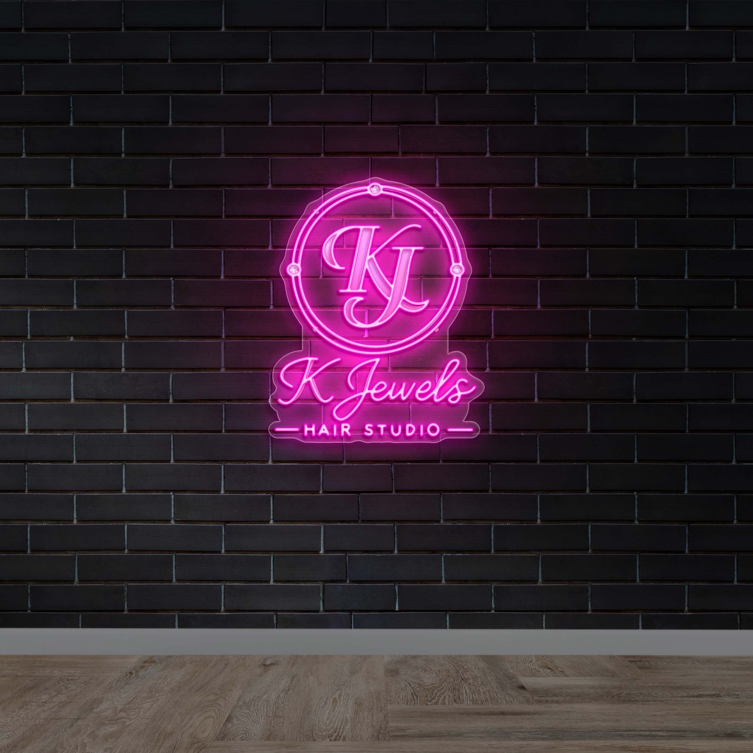 K Jewels - Premium Neon Artwork