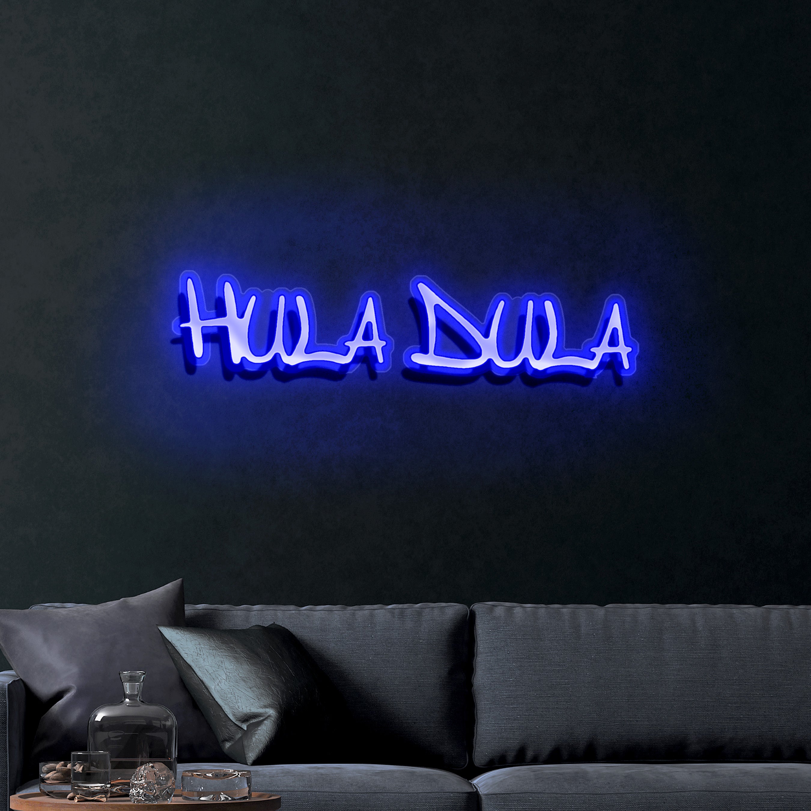 HULA DULA – Premium Neon Artwork