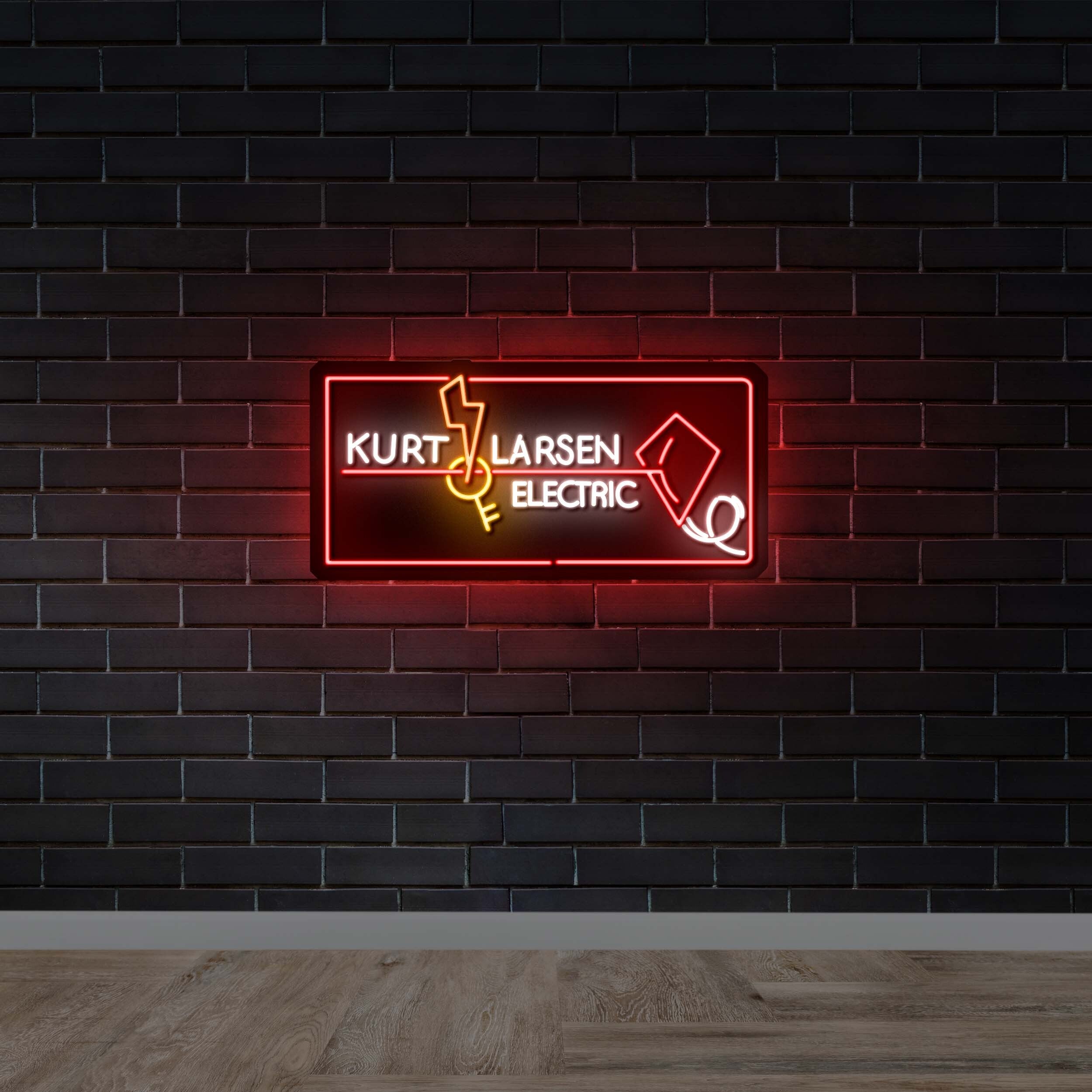 KURT LARSEN ELECTRIC - Premium Neon Artwork