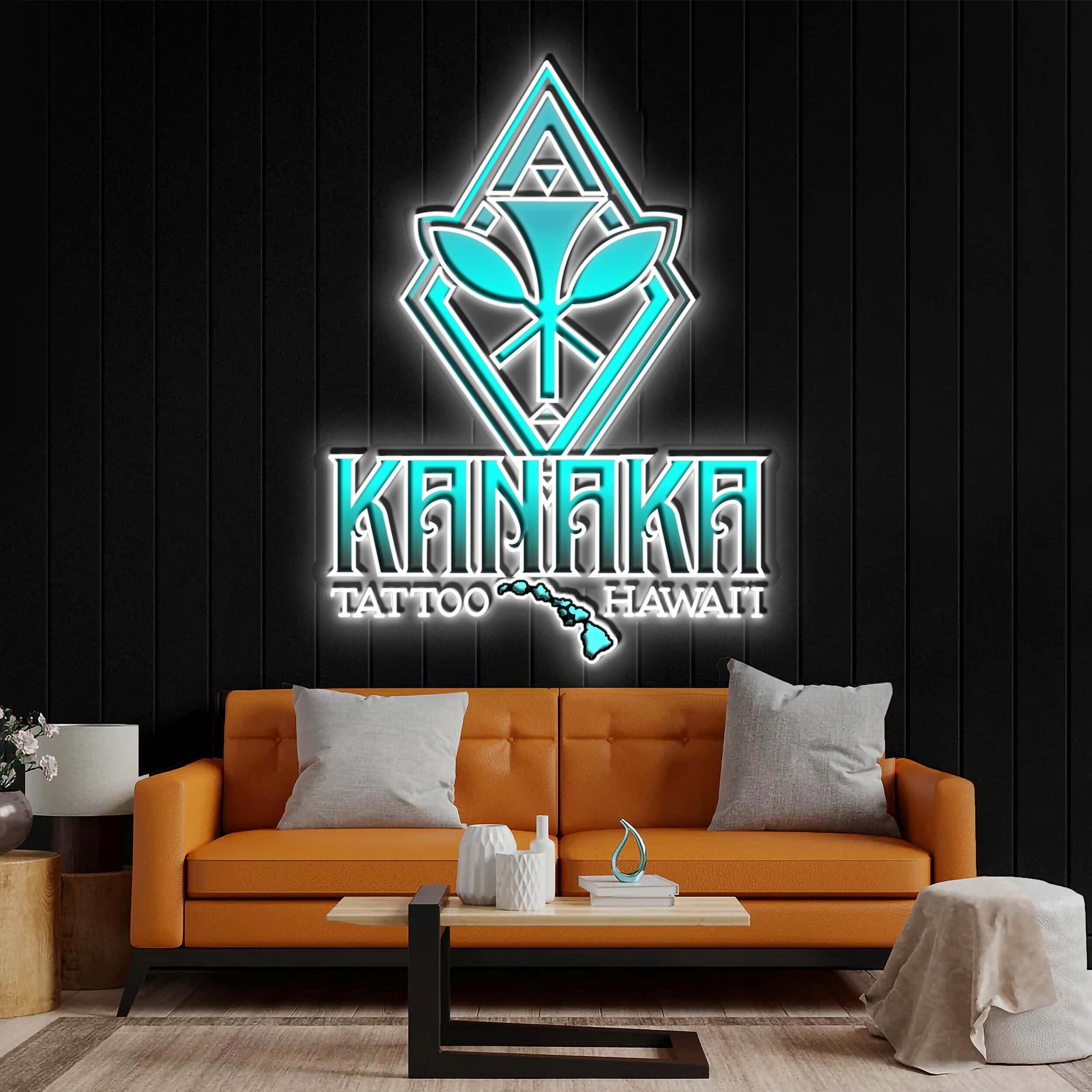 KANAKA - Premium Neon Artwork