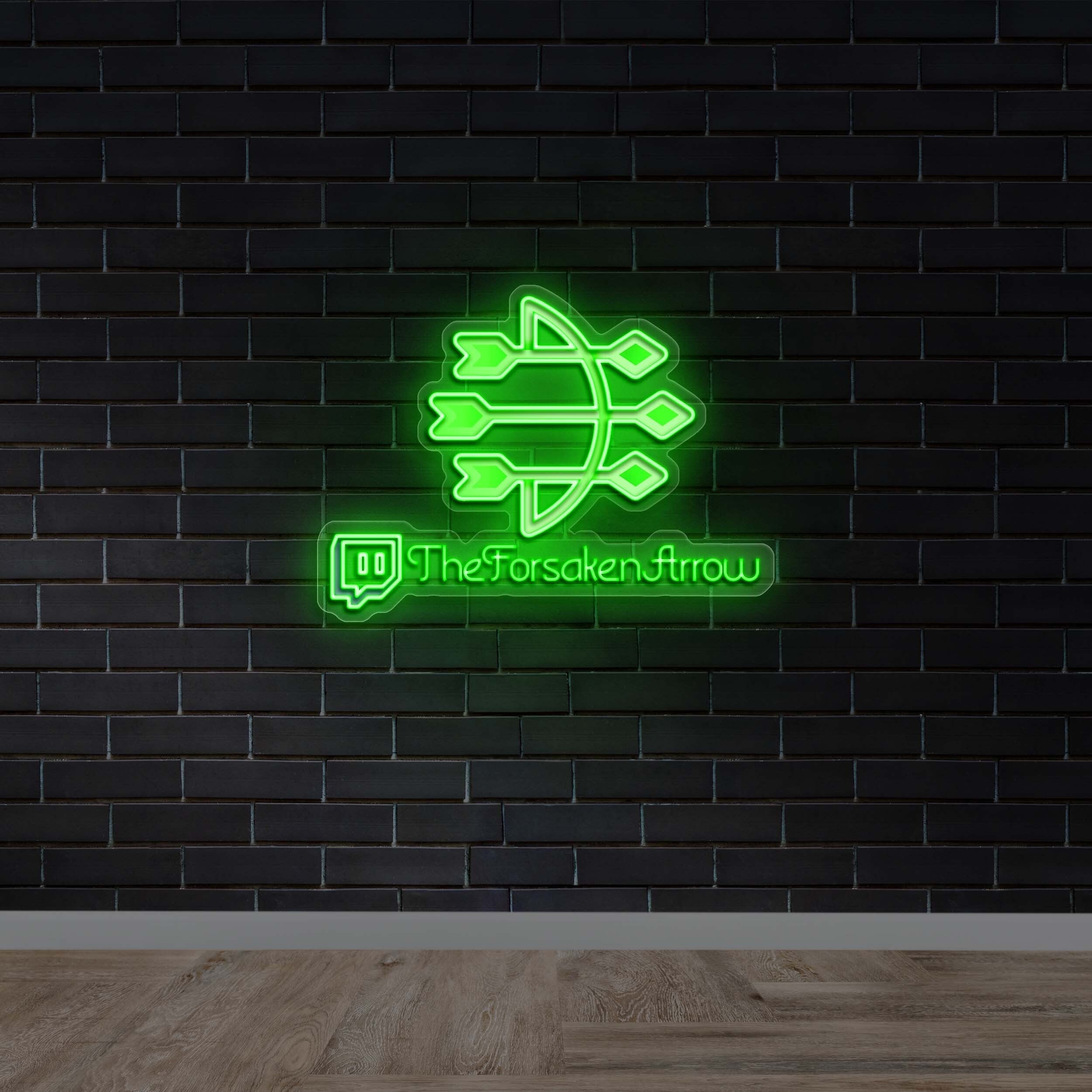 The Foresaken Arrow - Premium Neon Artwork