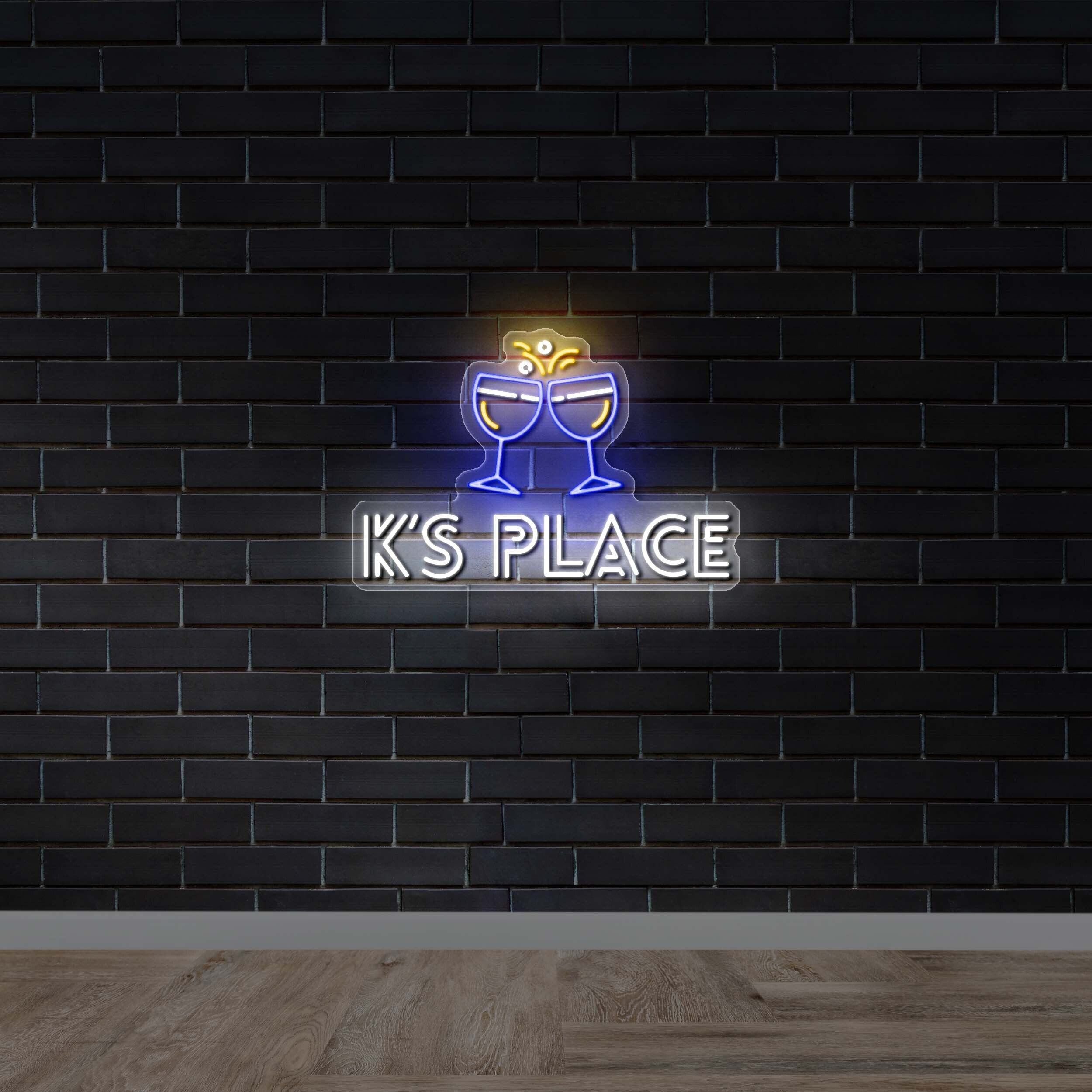 K'S PLACE - Premium Neon Artwork