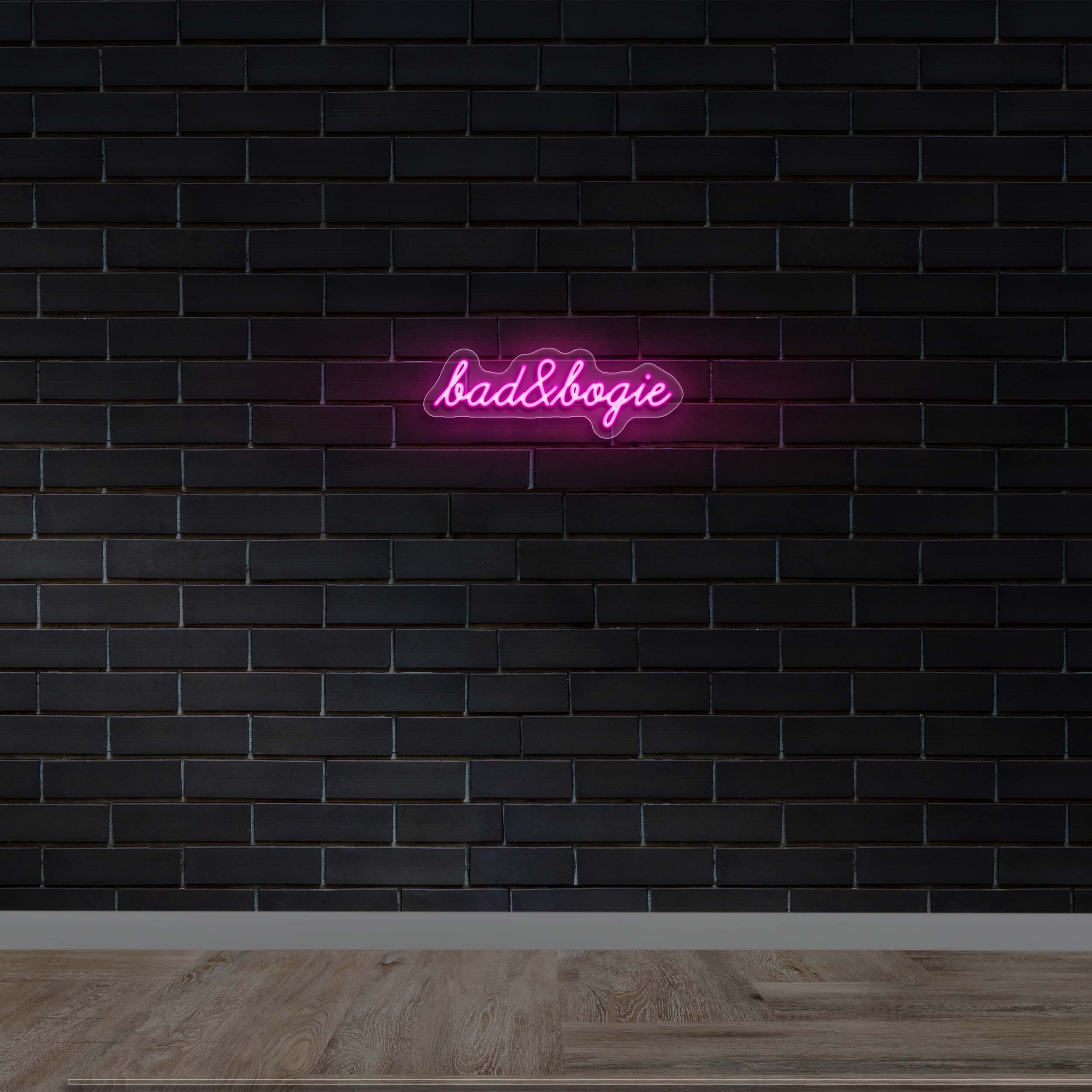 Bad&bogie - Premium Neon Artwork