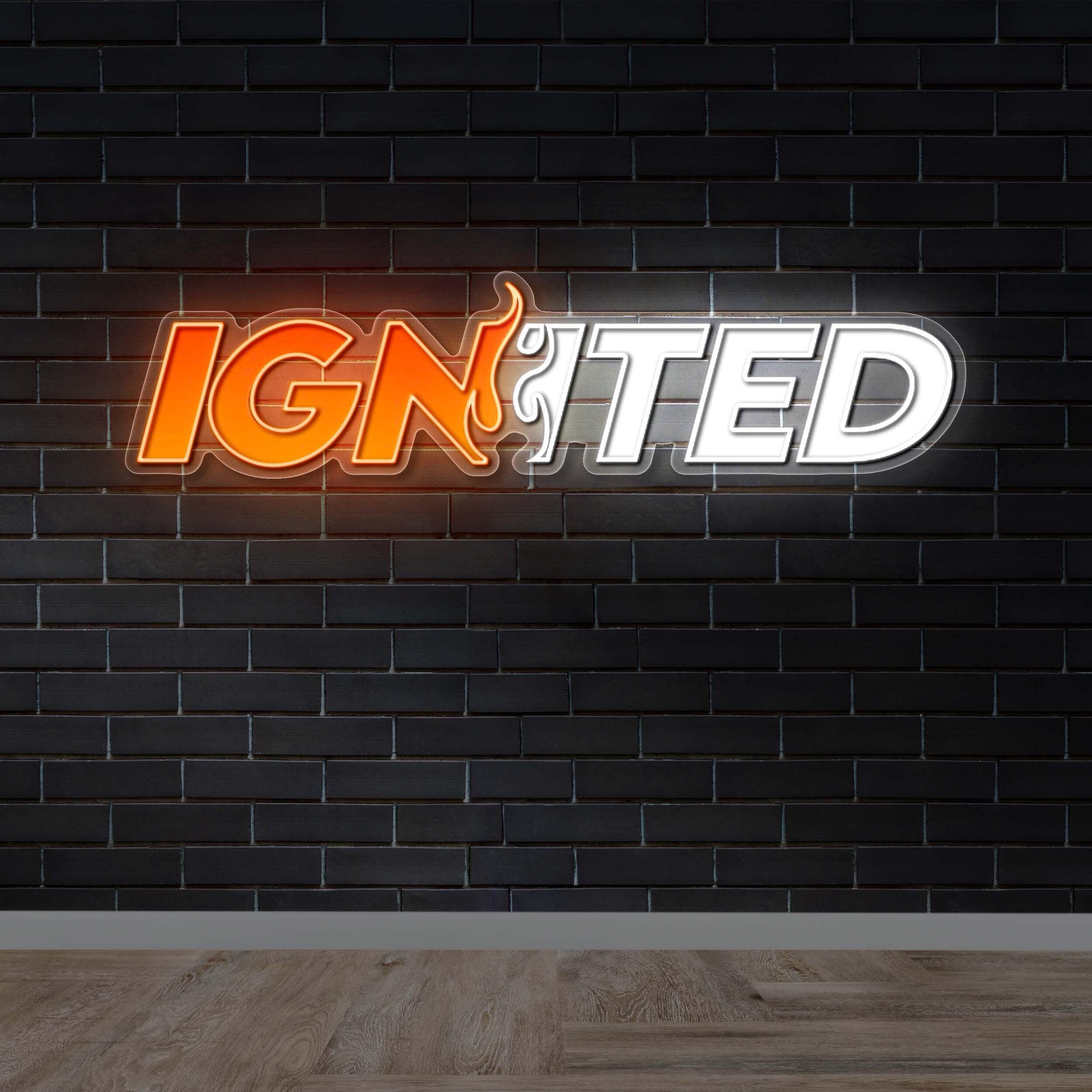 IGNITED - Premium Neon Artwork