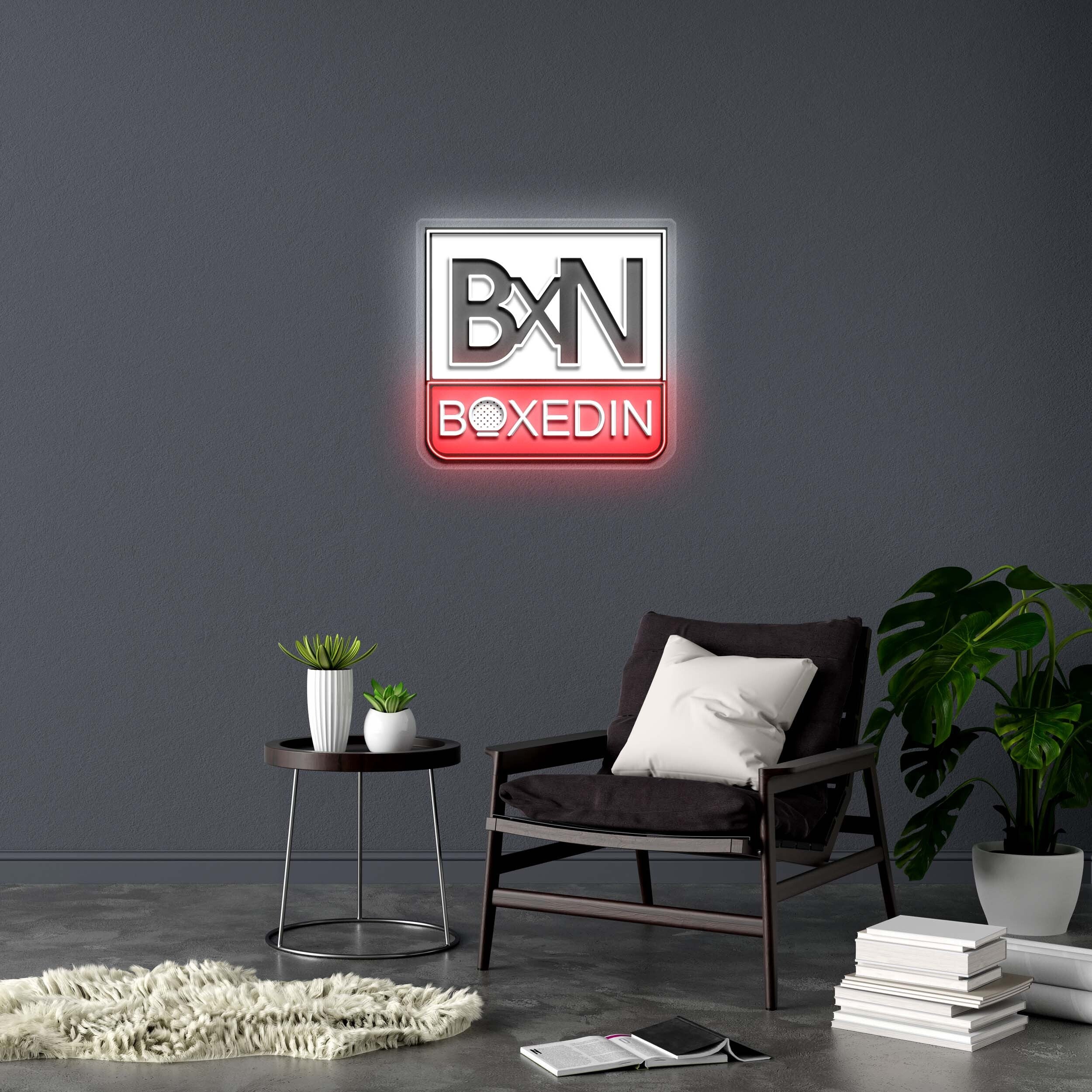 BOXEDIN - Premium Neon Artwork