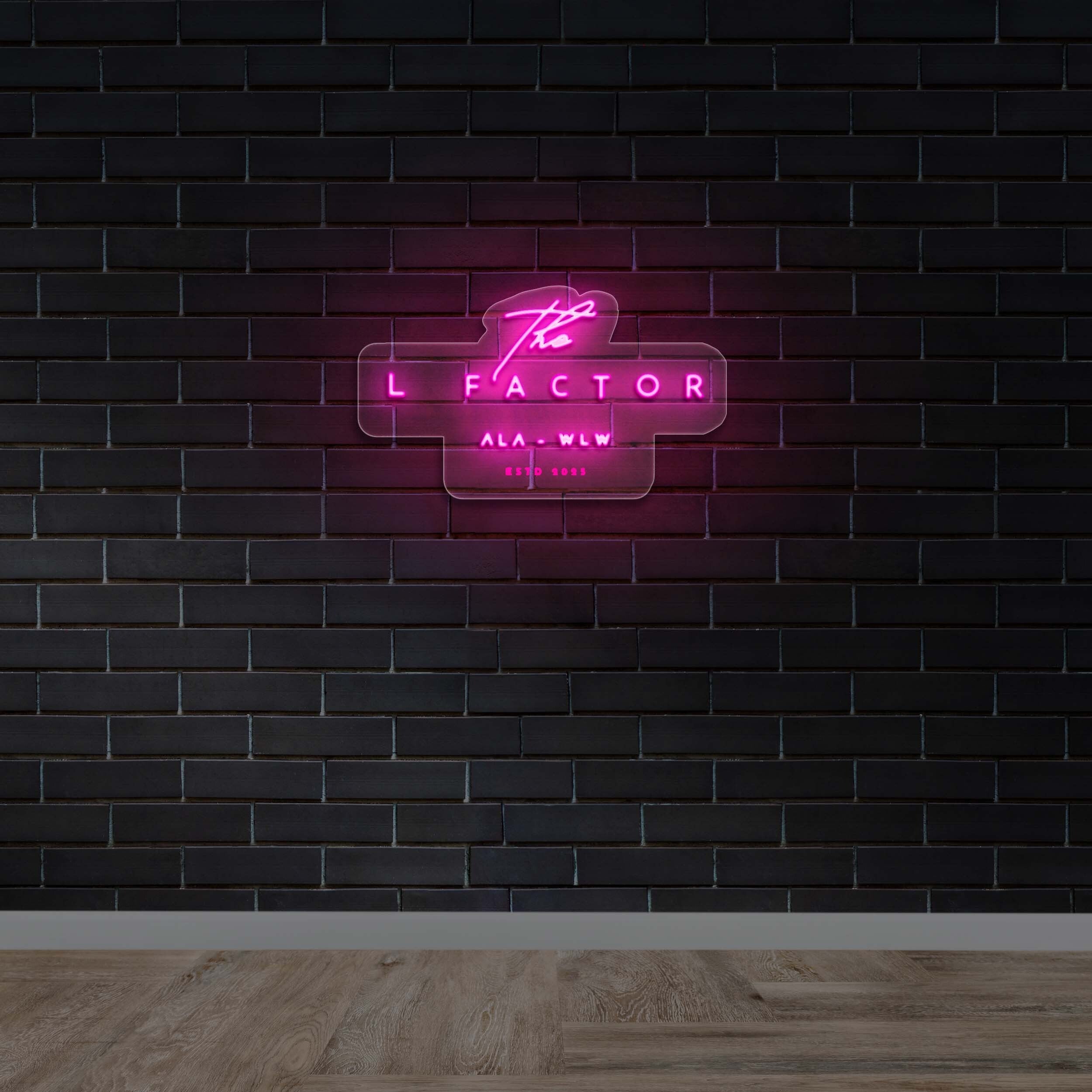 The L Factor | 2nd version - Premium Neon Artwork