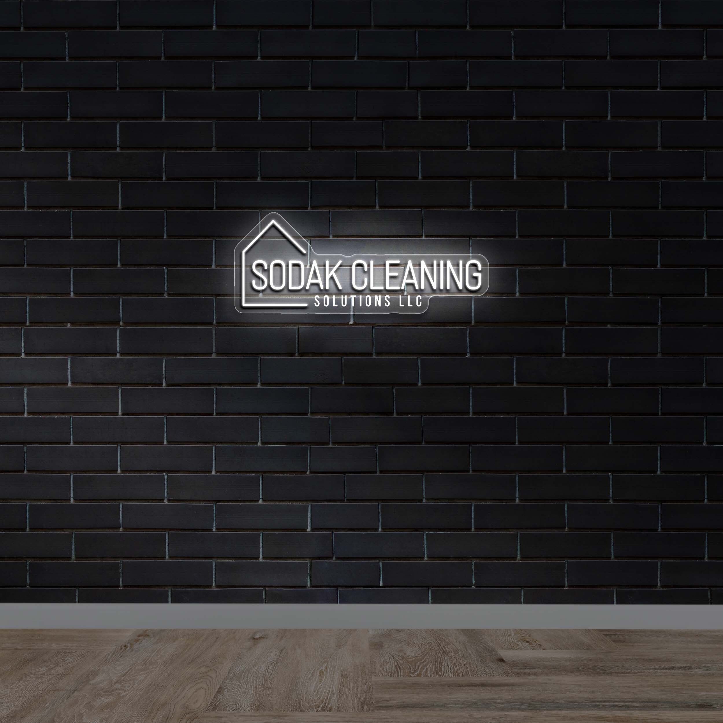 SODAK CLEANING - Premium Neon Artwork